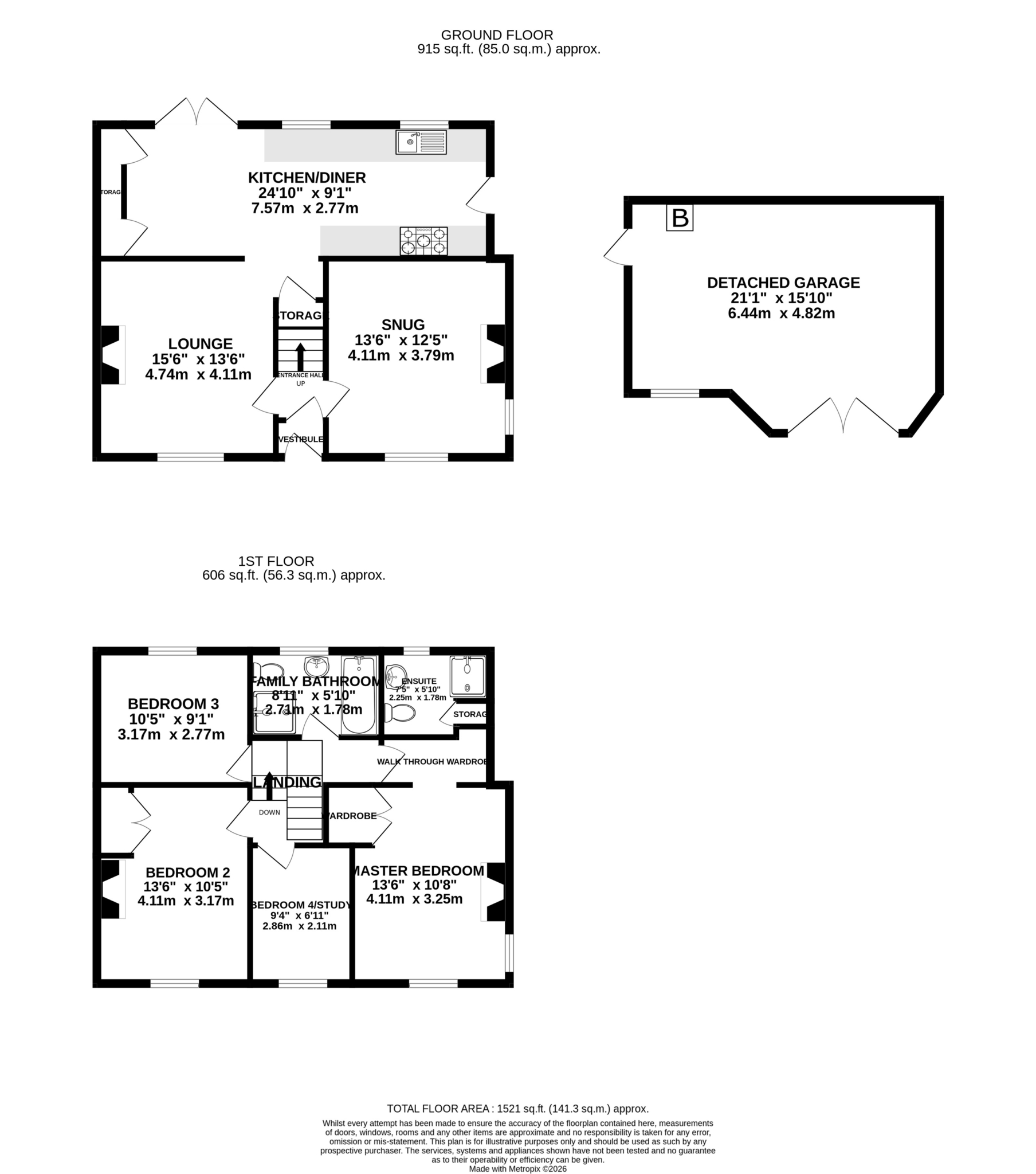 Floorplan — Brook Villa, Glen Road, Colby.