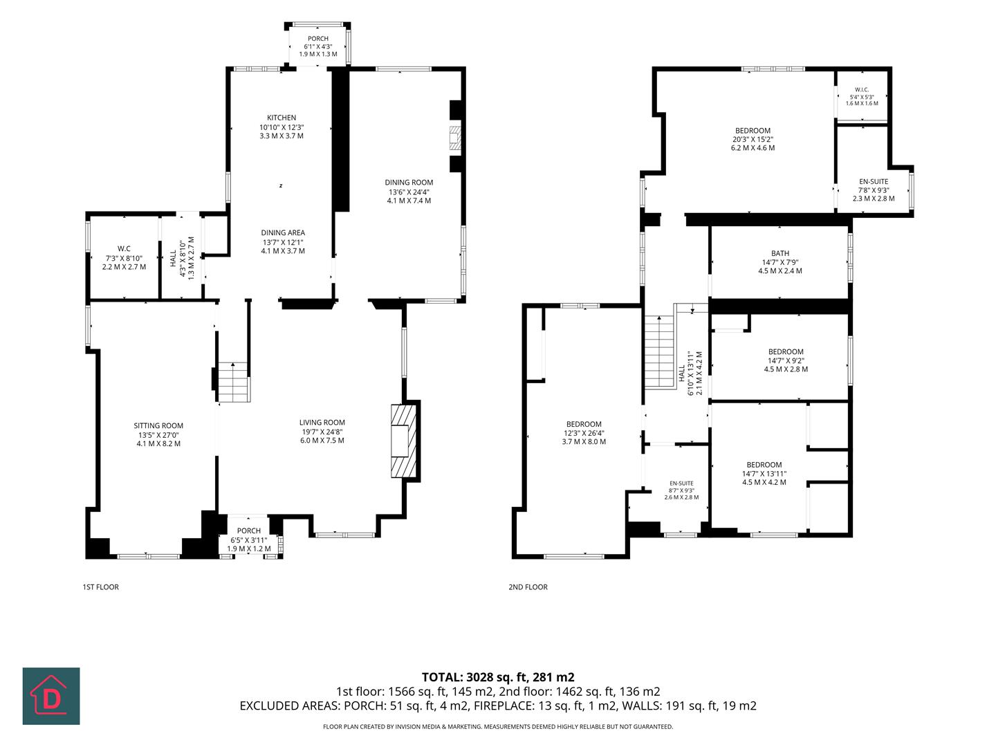 Floorplan — Ballacregga, Vicarage Road, Douglas, Isle of Man.