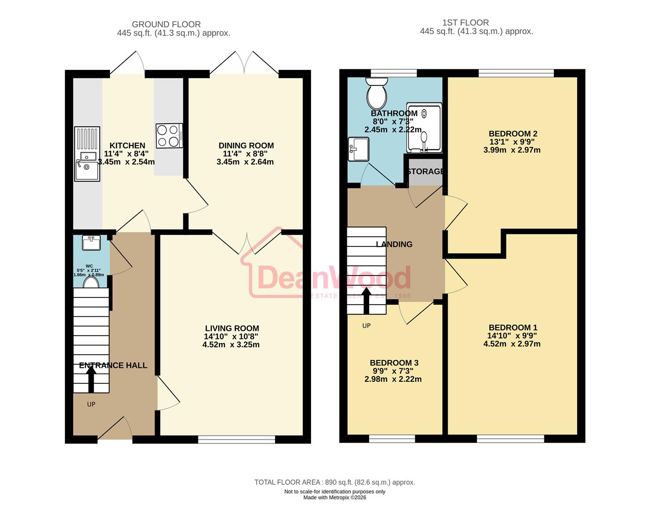 Floorplan — 42 Farmhill Meadows, Douglas, Isle of Man.