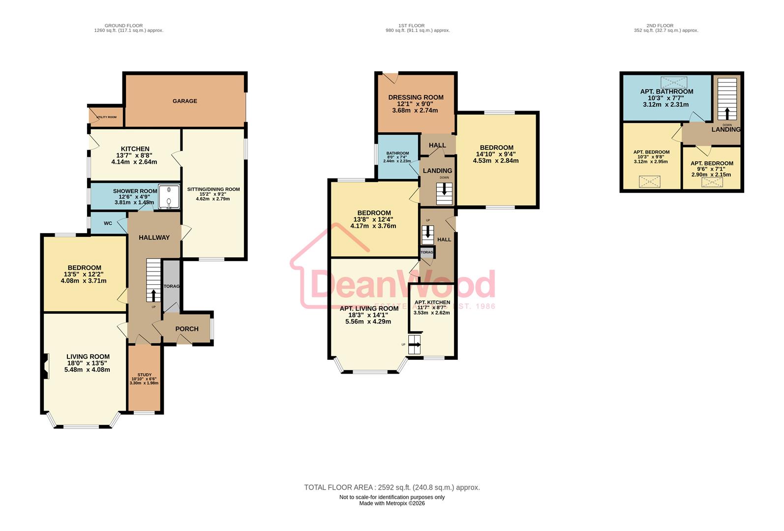 Floorplan — The Willows, Altdale Terrace, Lezayre Road, Ramsey. — Plan 2 of 2