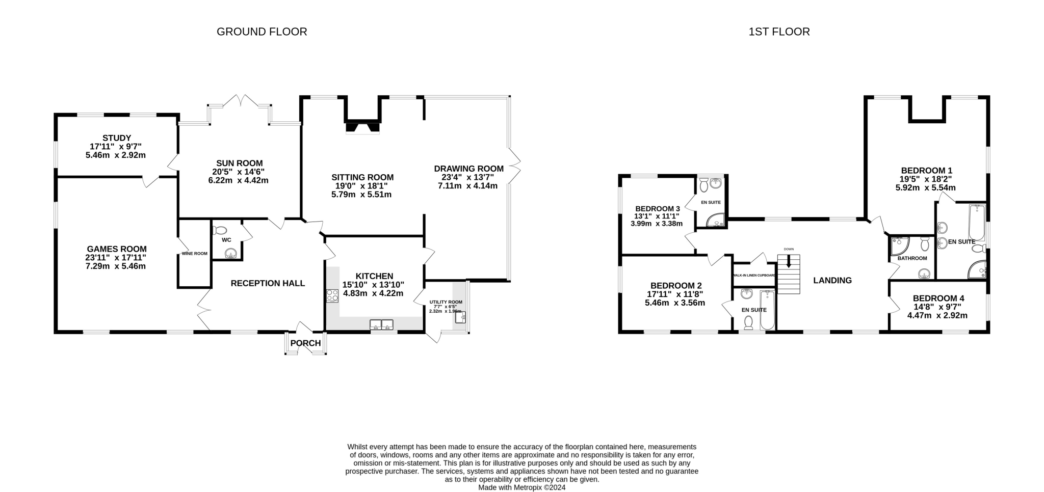 Floorplan — Ballacoyne, Kirk Michael.