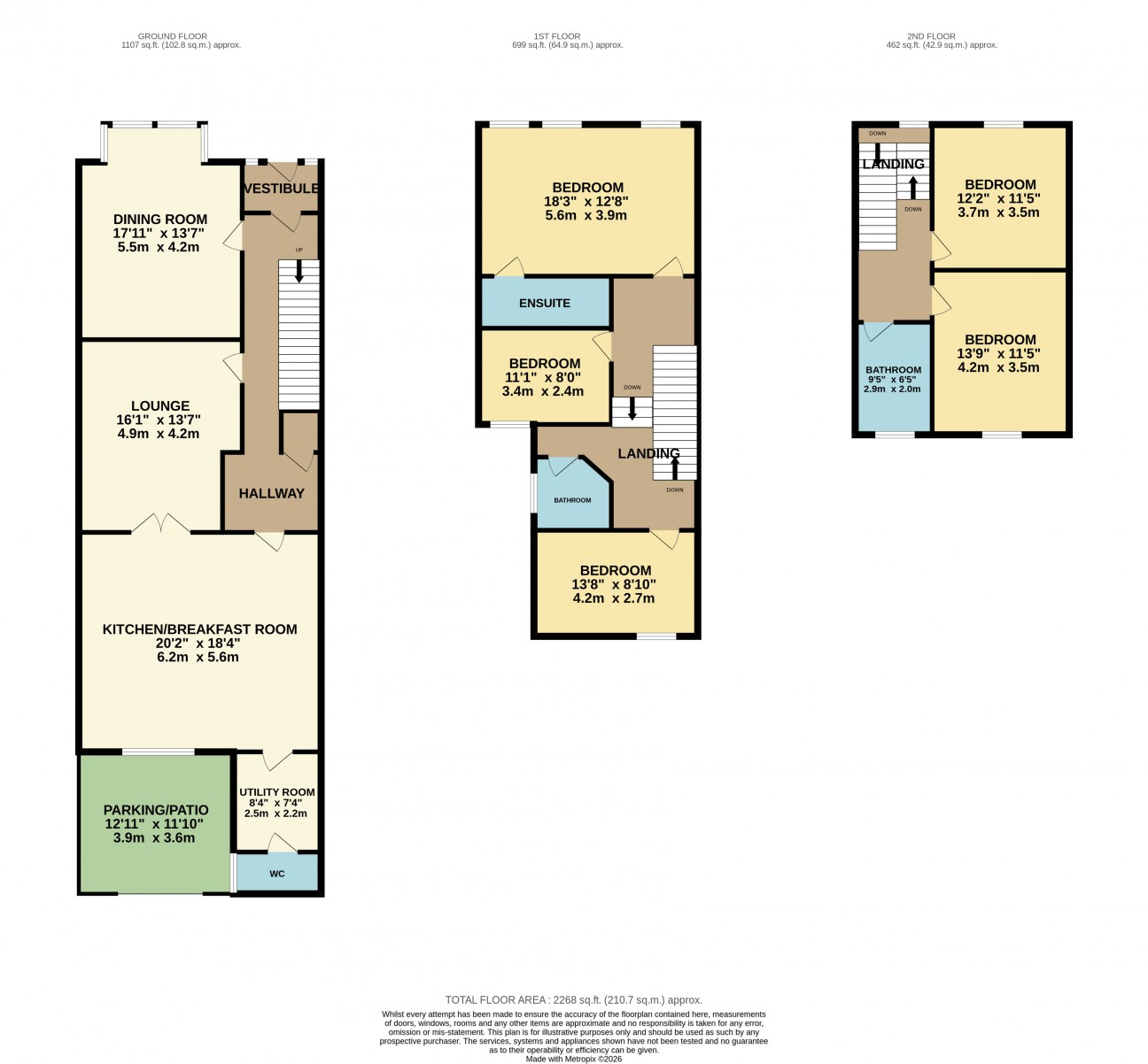 Floorplan — 10, Somerset Road, Douglas, Isle Of Man, IM2 5AD.