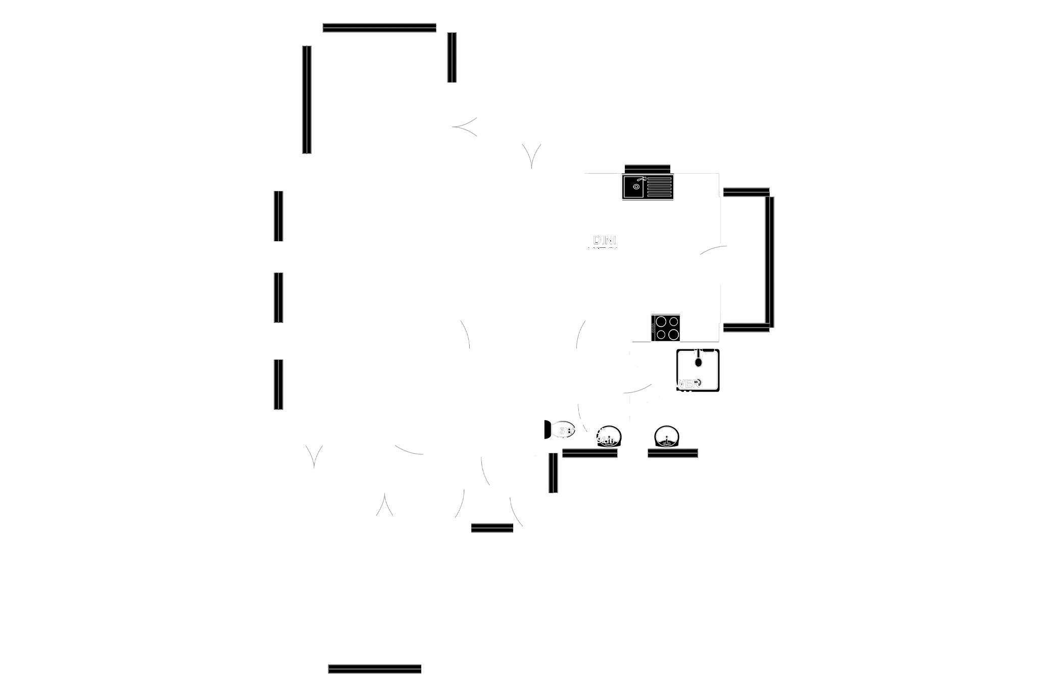 Floorplan — Zenobia, Ellenbrook Avenue, Douglas.