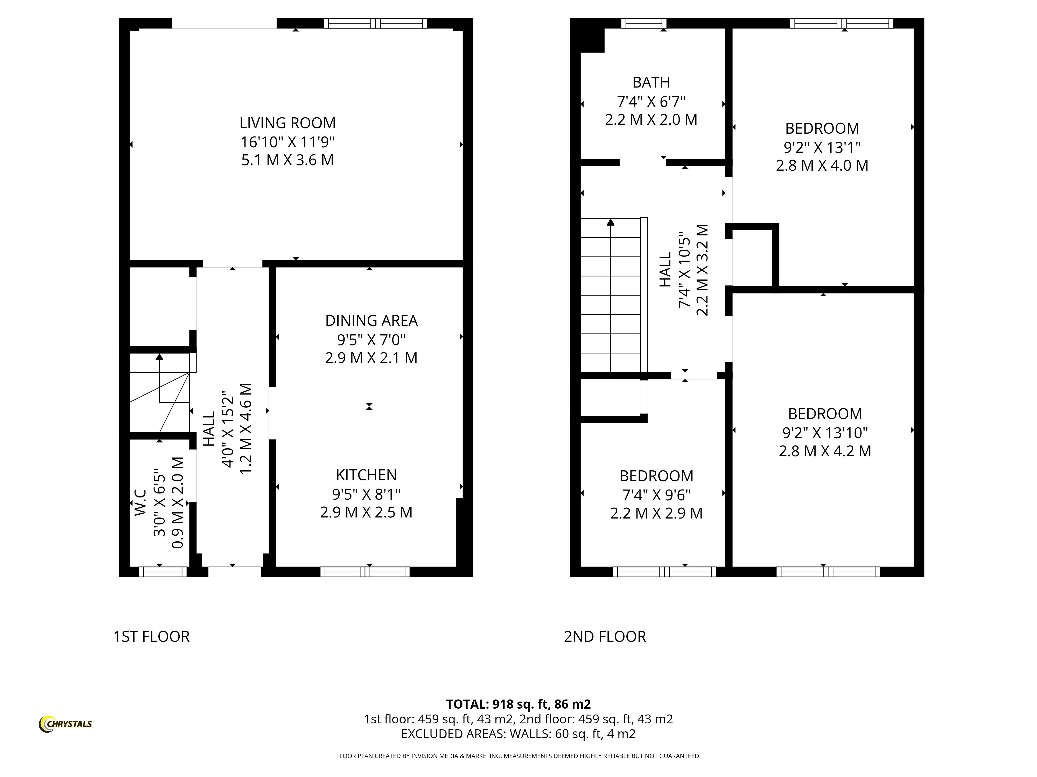 Floorplan — 2 Ballacottier Meadow, Braddan IM2 2QX.