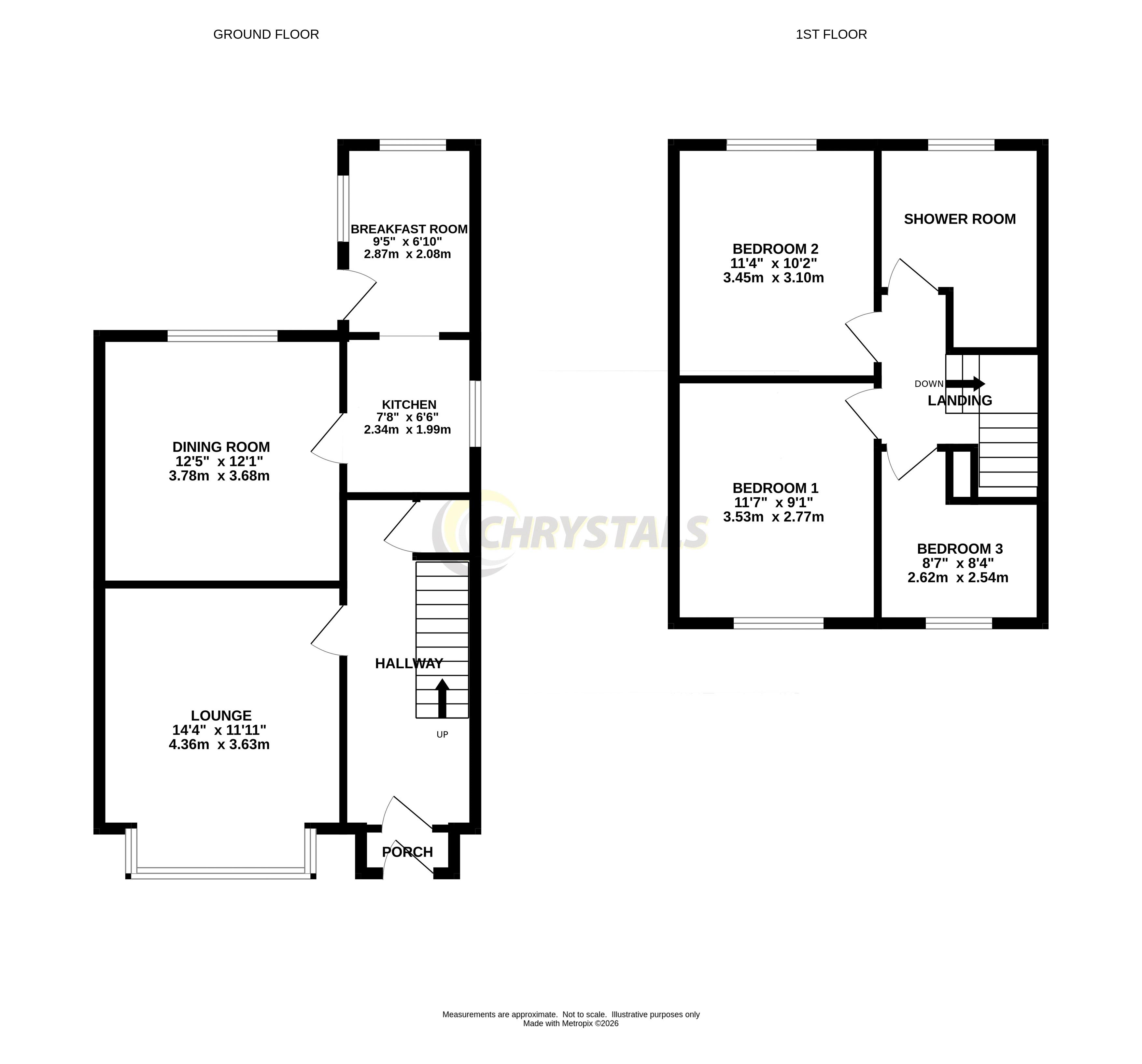 Floorplan — Waverley, Main Road, Colby IM9 4NG.
