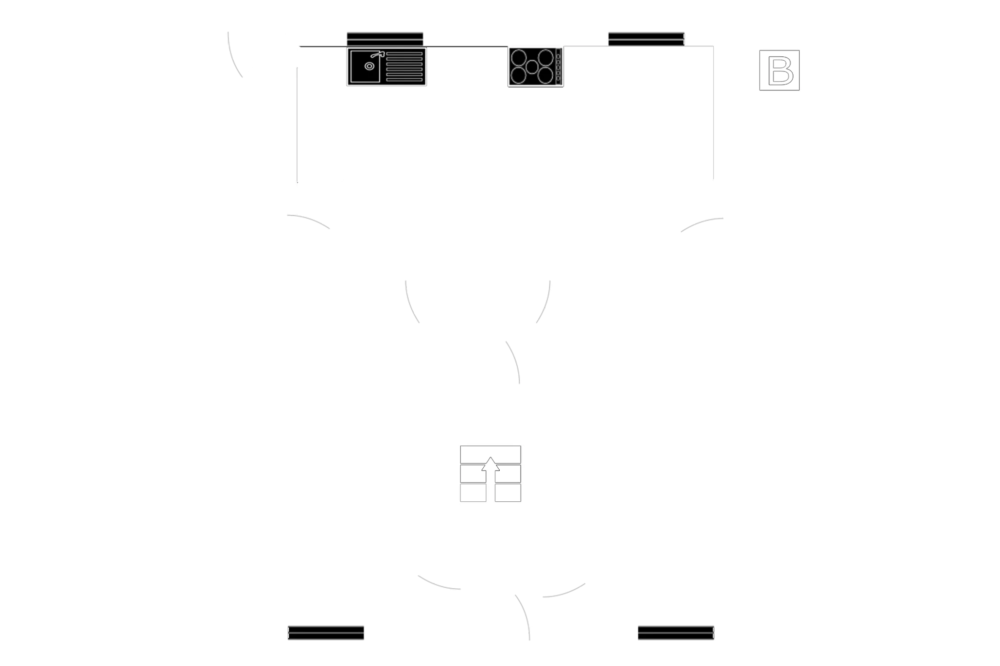 Floorplan — 17 Wesley Terrace, Douglas.