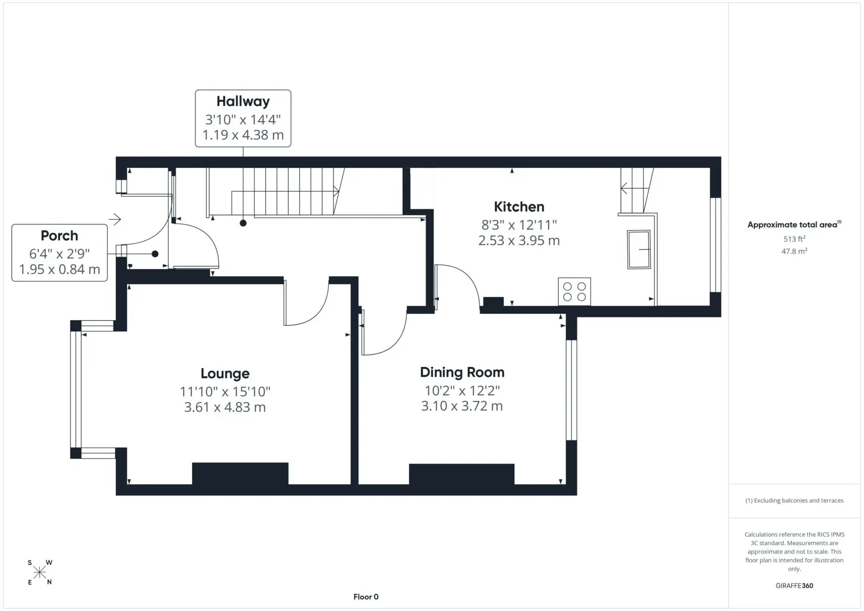 Floorplan — 33 Kensington Road, Douglas, Isle Of Man, Isle Of Man, IM1 3EW. — Plan 3 of 5