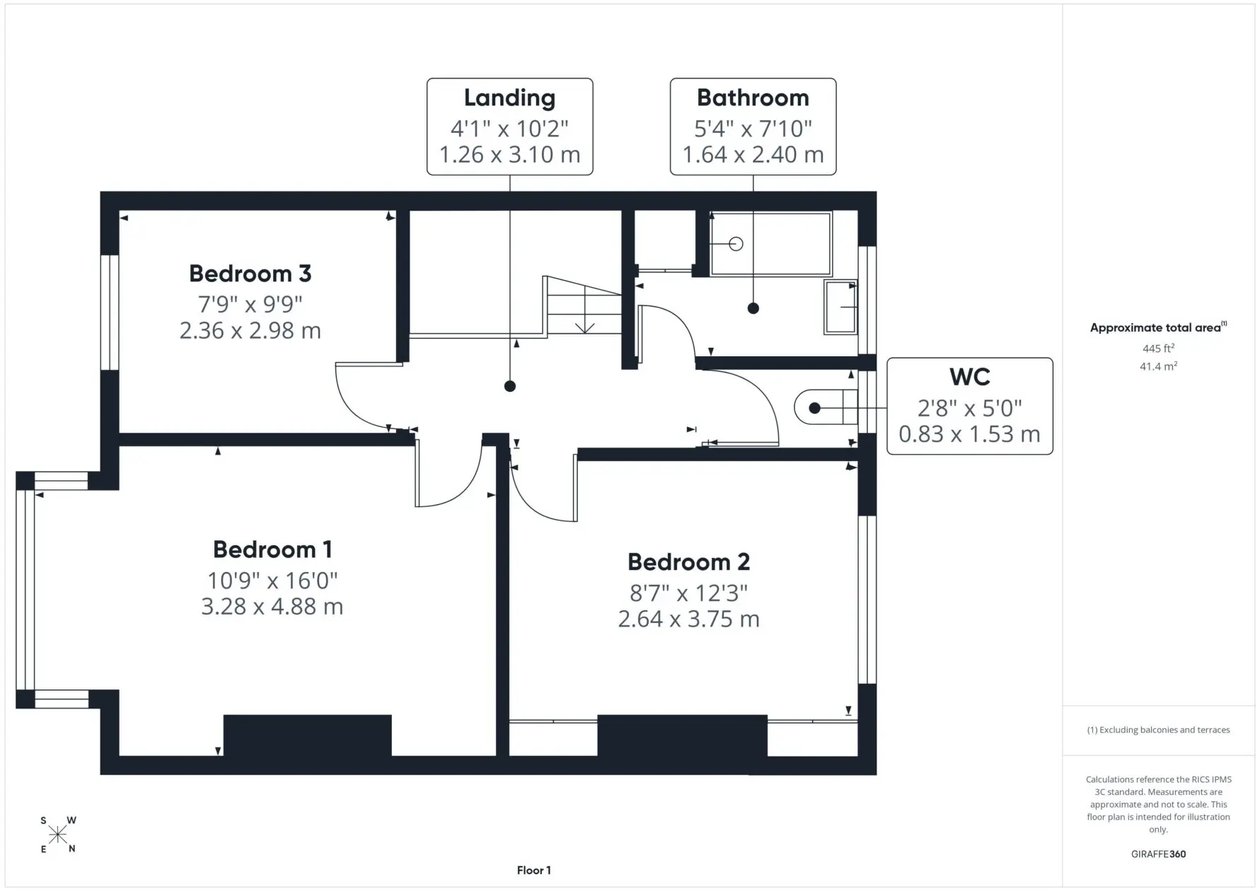 Floorplan — 33 Kensington Road, Douglas, Isle Of Man, Isle Of Man, IM1 3EW. — Plan 4 of 5