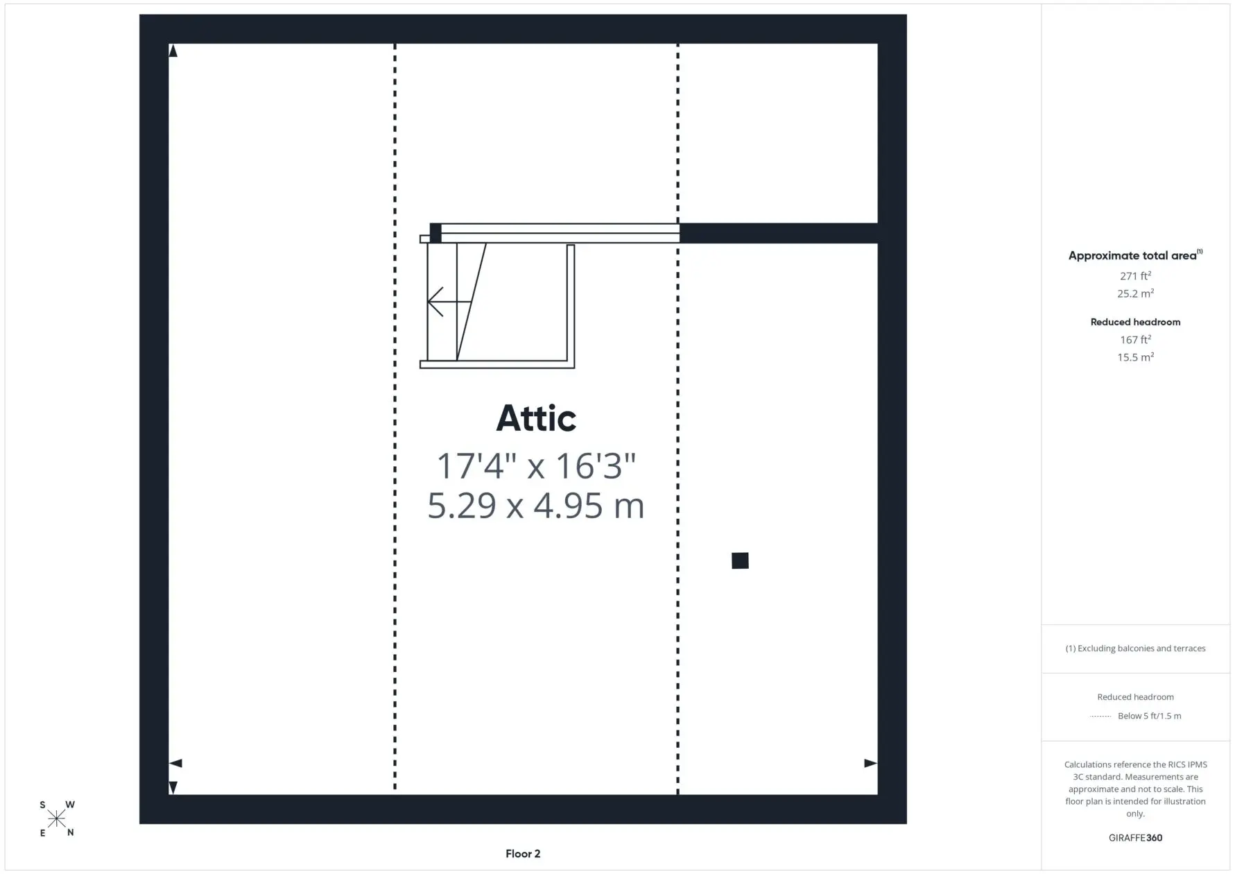 Floorplan — 33 Kensington Road, Douglas, Isle Of Man, Isle Of Man, IM1 3EW. — Plan 5 of 5