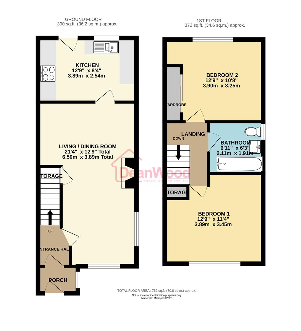 Floorplan — 20 Berry Woods Avenue, Douglas, Isle Of Man.