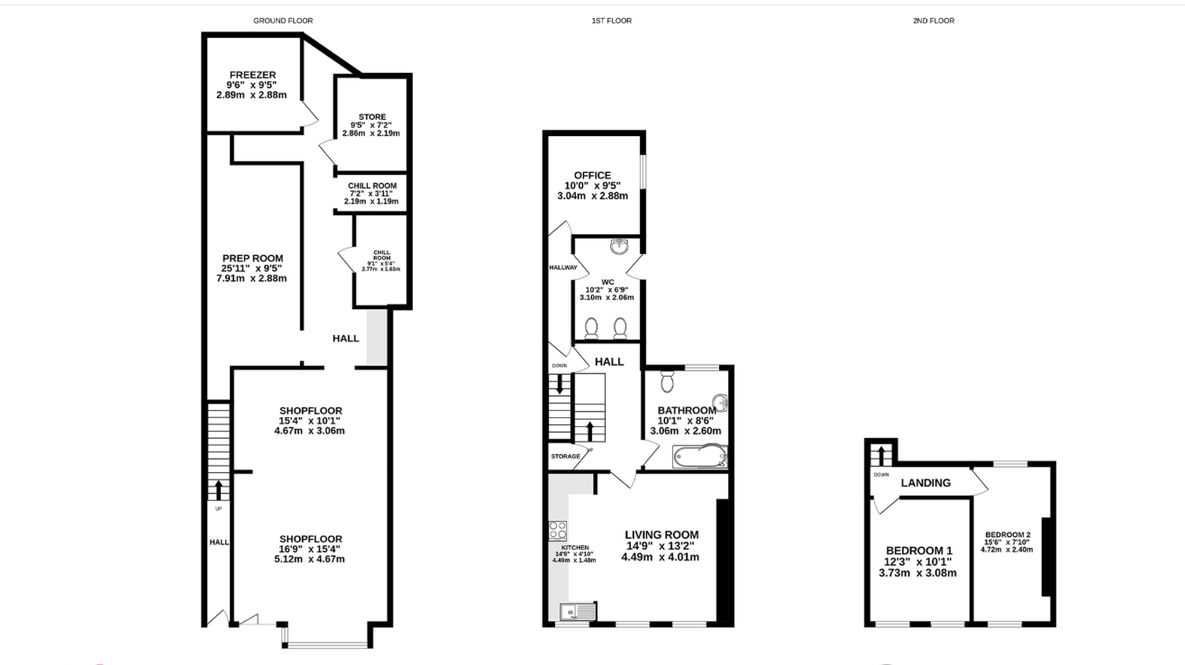 Floorplan — 6 Malew Street, Castletown.