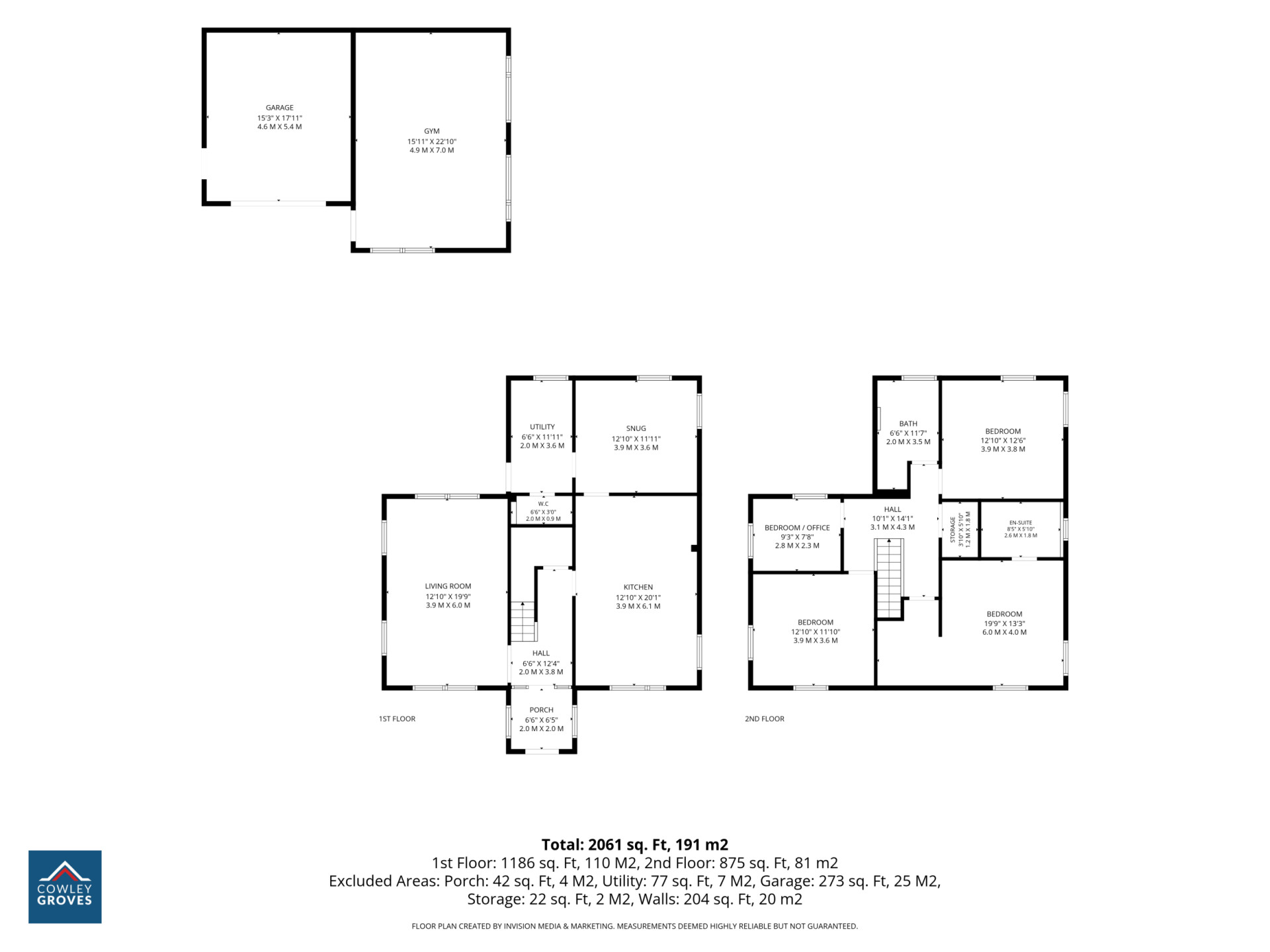 Floorplan - Greeba View, Main Road, Crosby, IM4 2DQ.