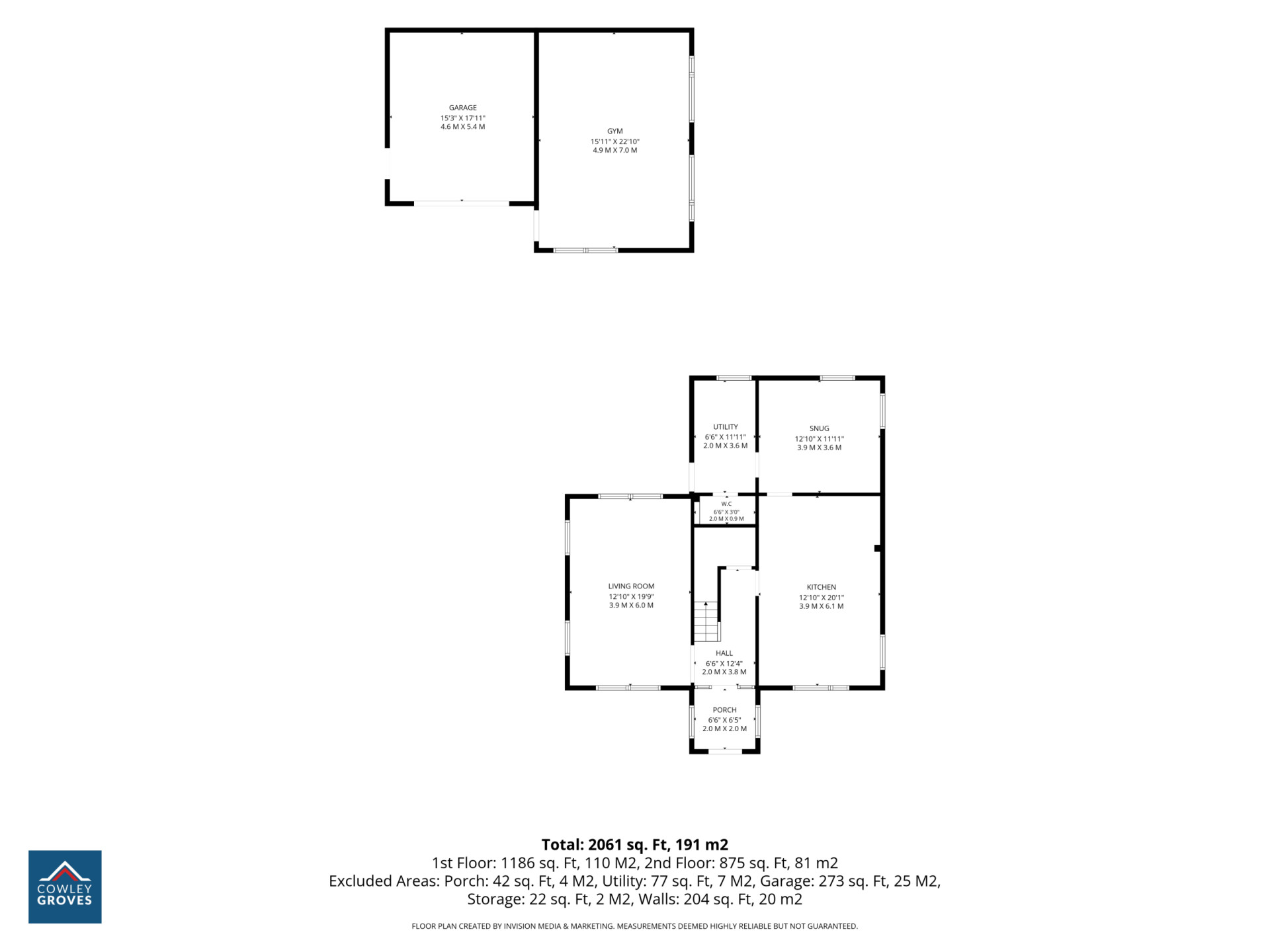 Floorplan - Greeba View, Main Road, Crosby, IM4 2DQ. - Plan 2 of 3