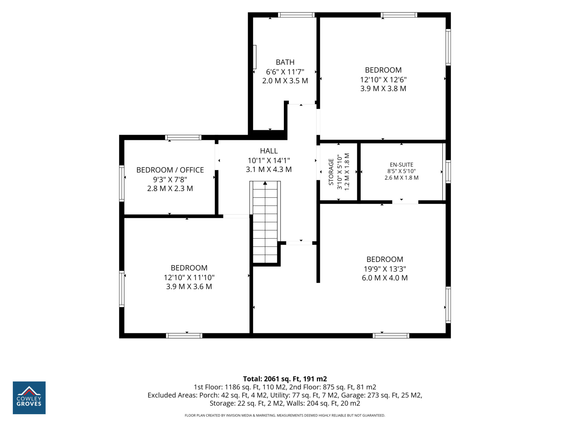 Floorplan - Greeba View, Main Road, Crosby, IM4 2DQ. - Plan 3 of 3