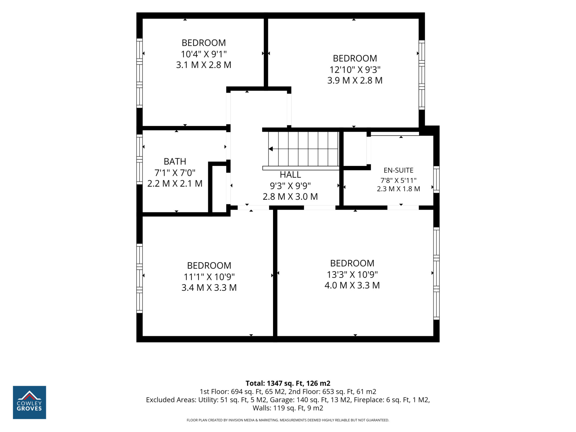 Floorplan - 18 St. Runius Way, Glen Vine, IM4 4FG. - Plan 3 of 3