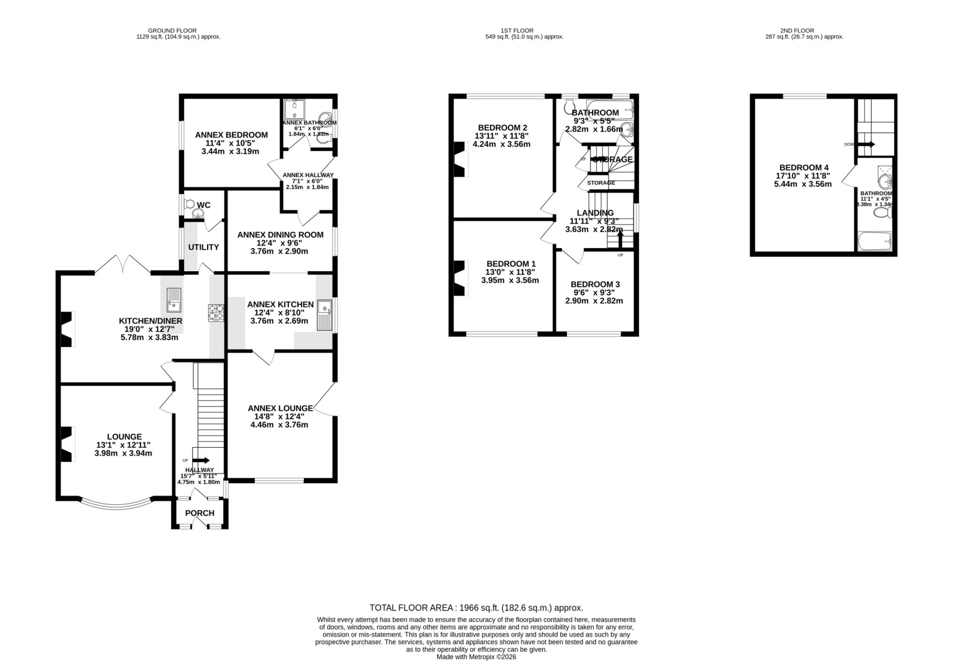 Floorplan - Kerrocoar, Lezayre Road, Ramsey, IM8 2TD.