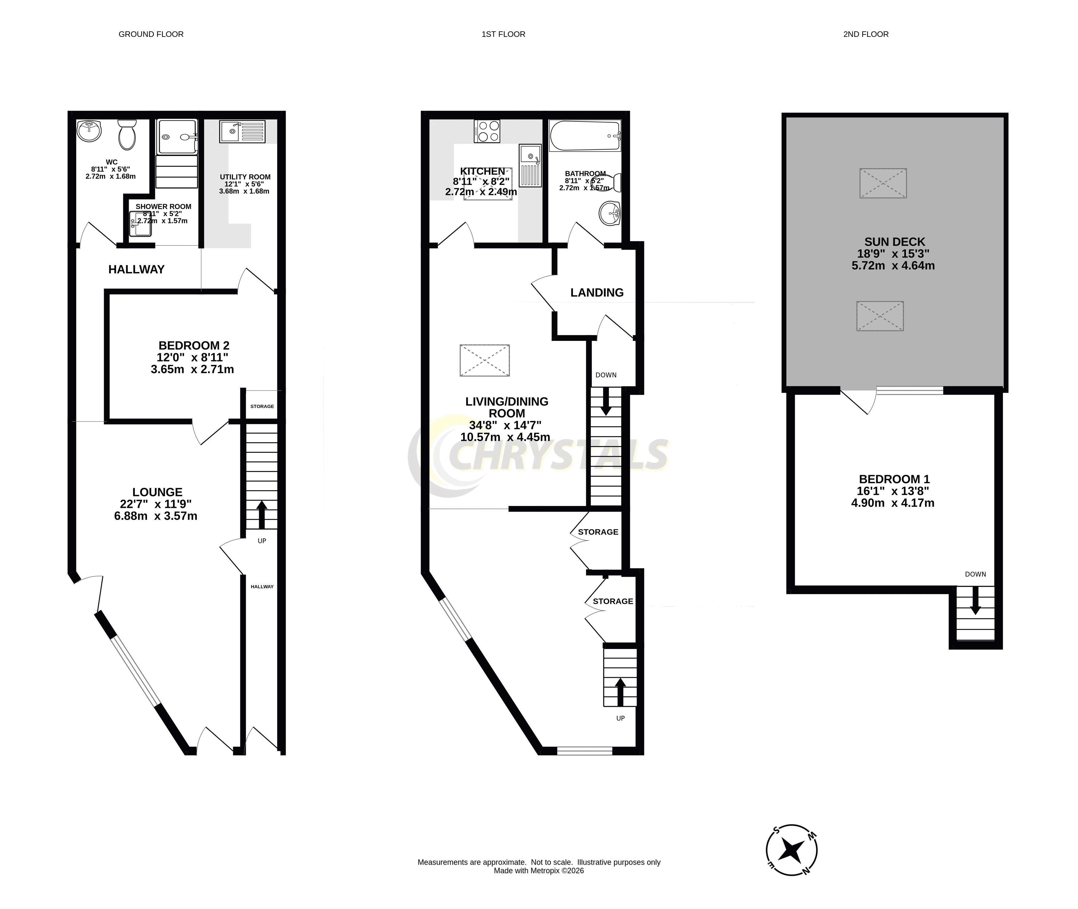 Floorplan — The Boat House, 13 Bank Street, Castletown IM9 1AT.