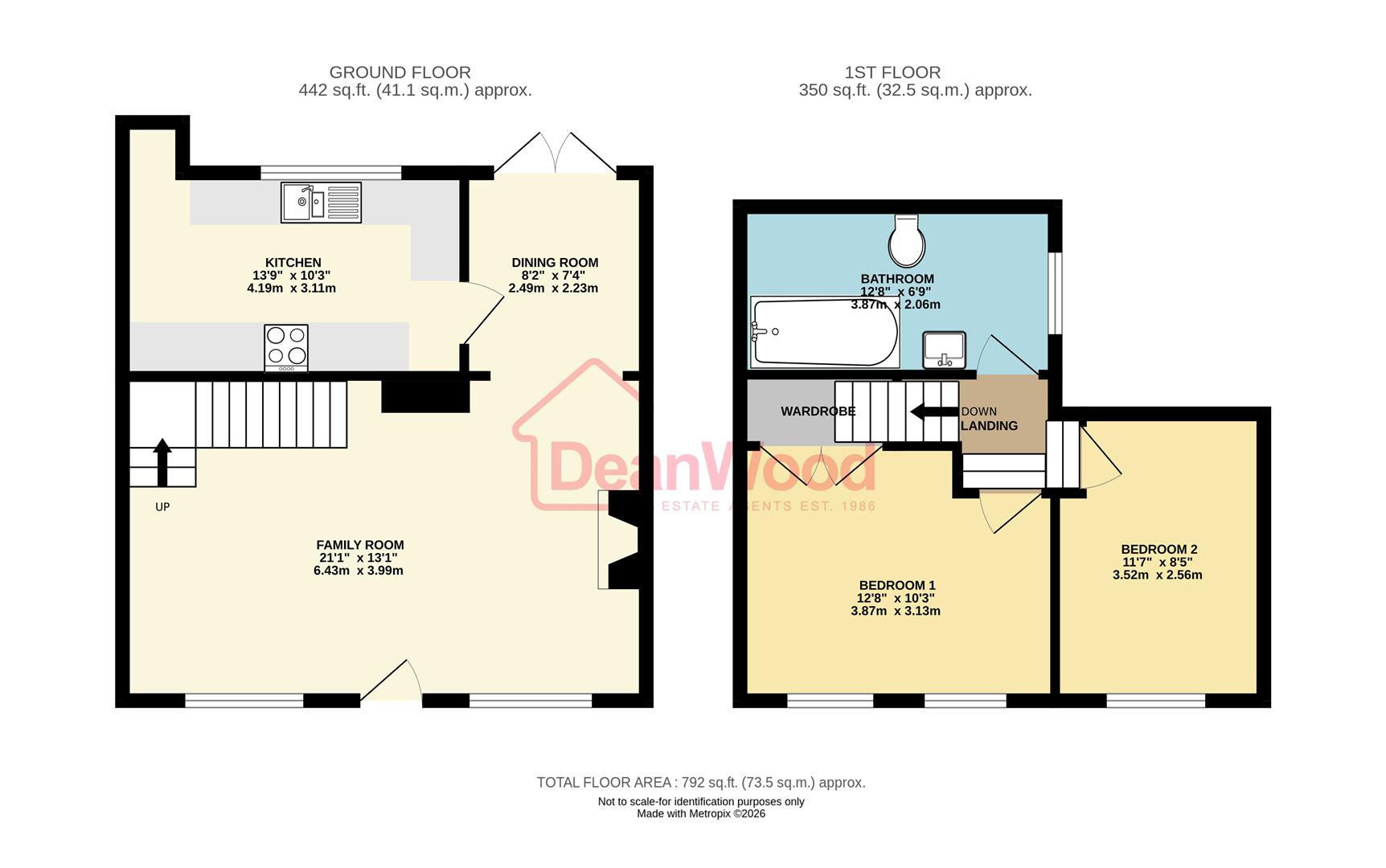 Floorplan - 18 Church Avenue, Onchan, Isle of Man.