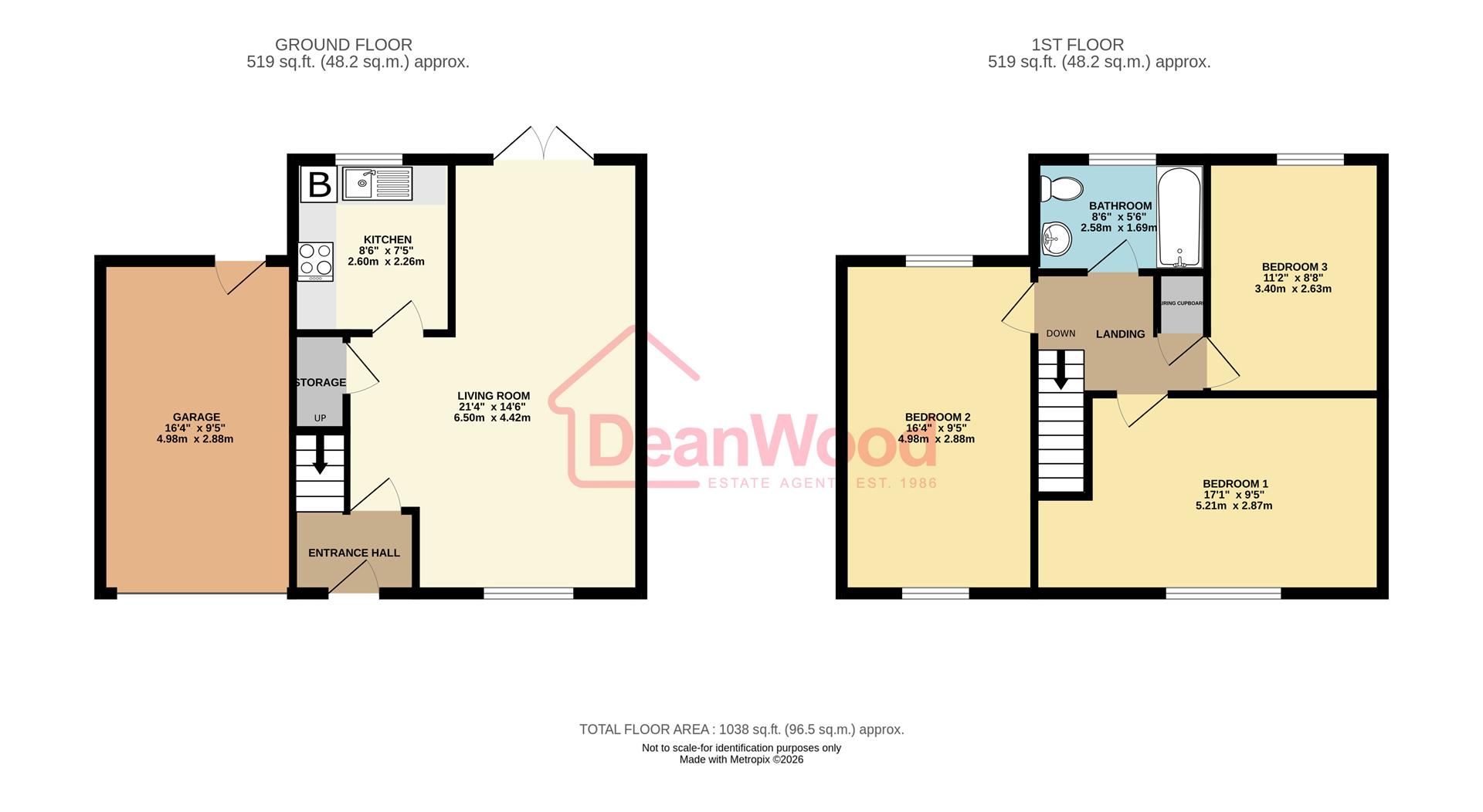 Floorplan - 6 Lakeside Road, Governors Hill, Douglas.