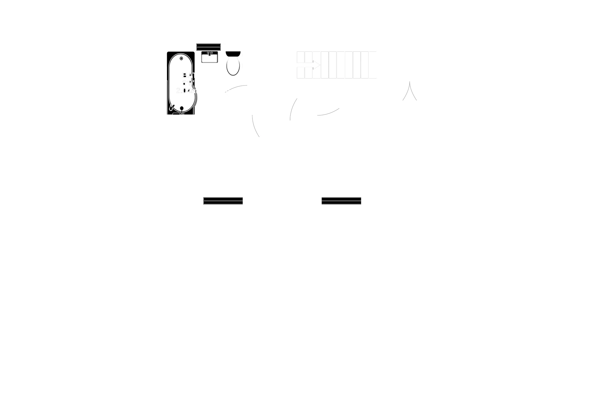 Floorplan - 20 Cronk Y Berry Avenue, Douglas.
