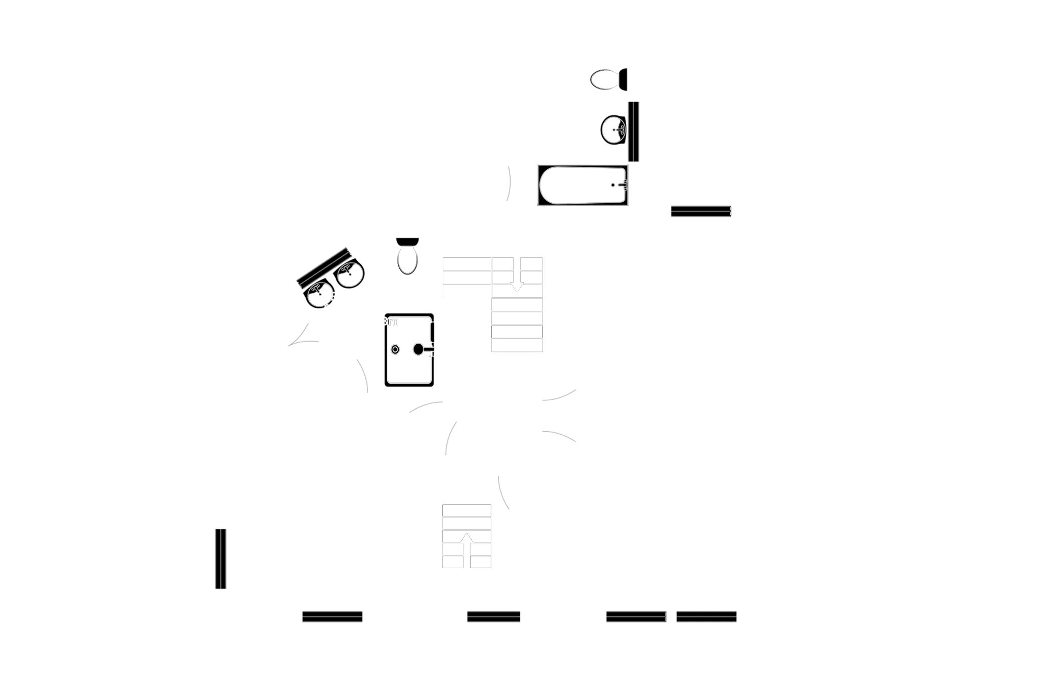 Floorplan - Westbourne House, Walpole Road, Peel. - Plan 2 of 3