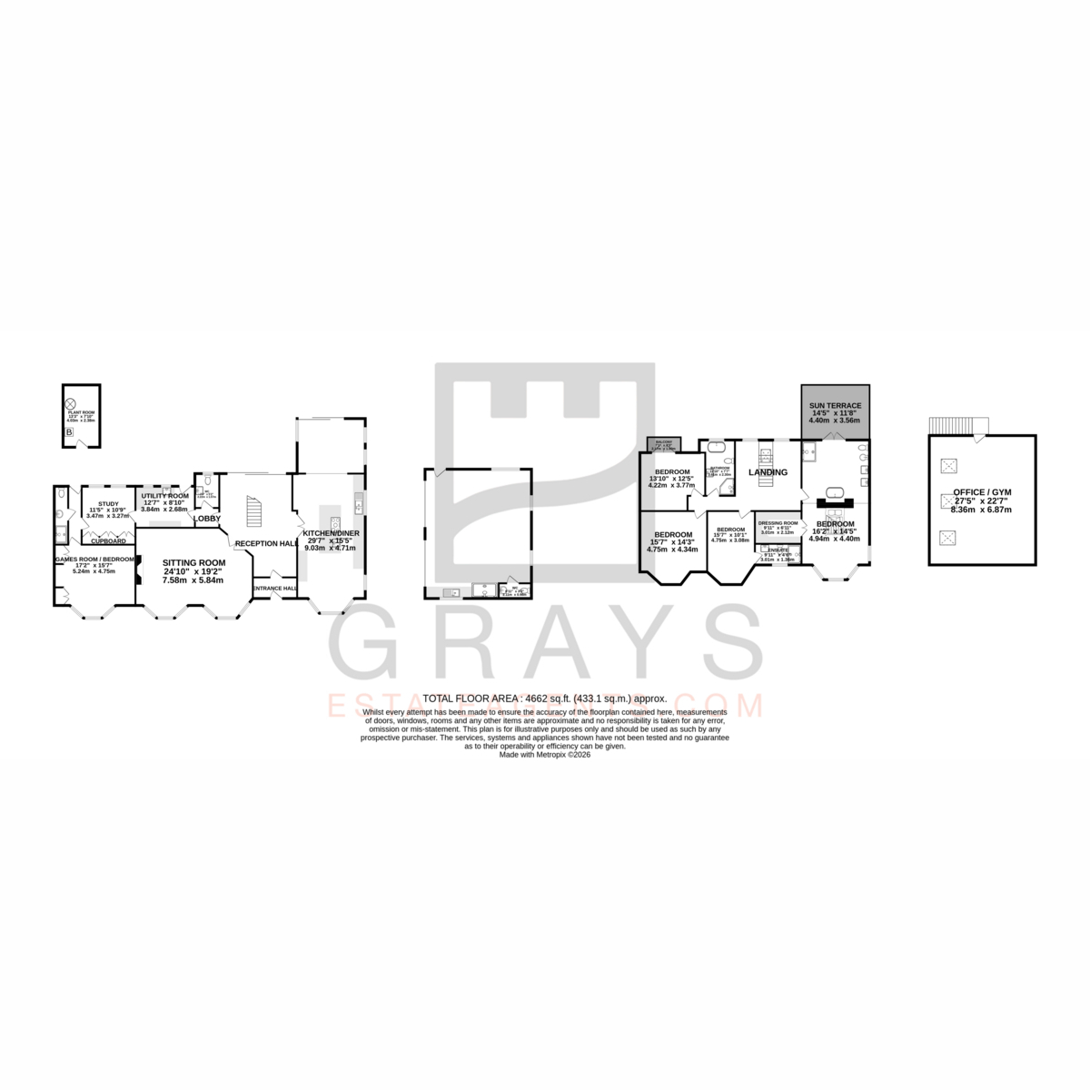 Floorplan - Slieu Lewaigue, Isle Of Man, IM7 1, Bride.