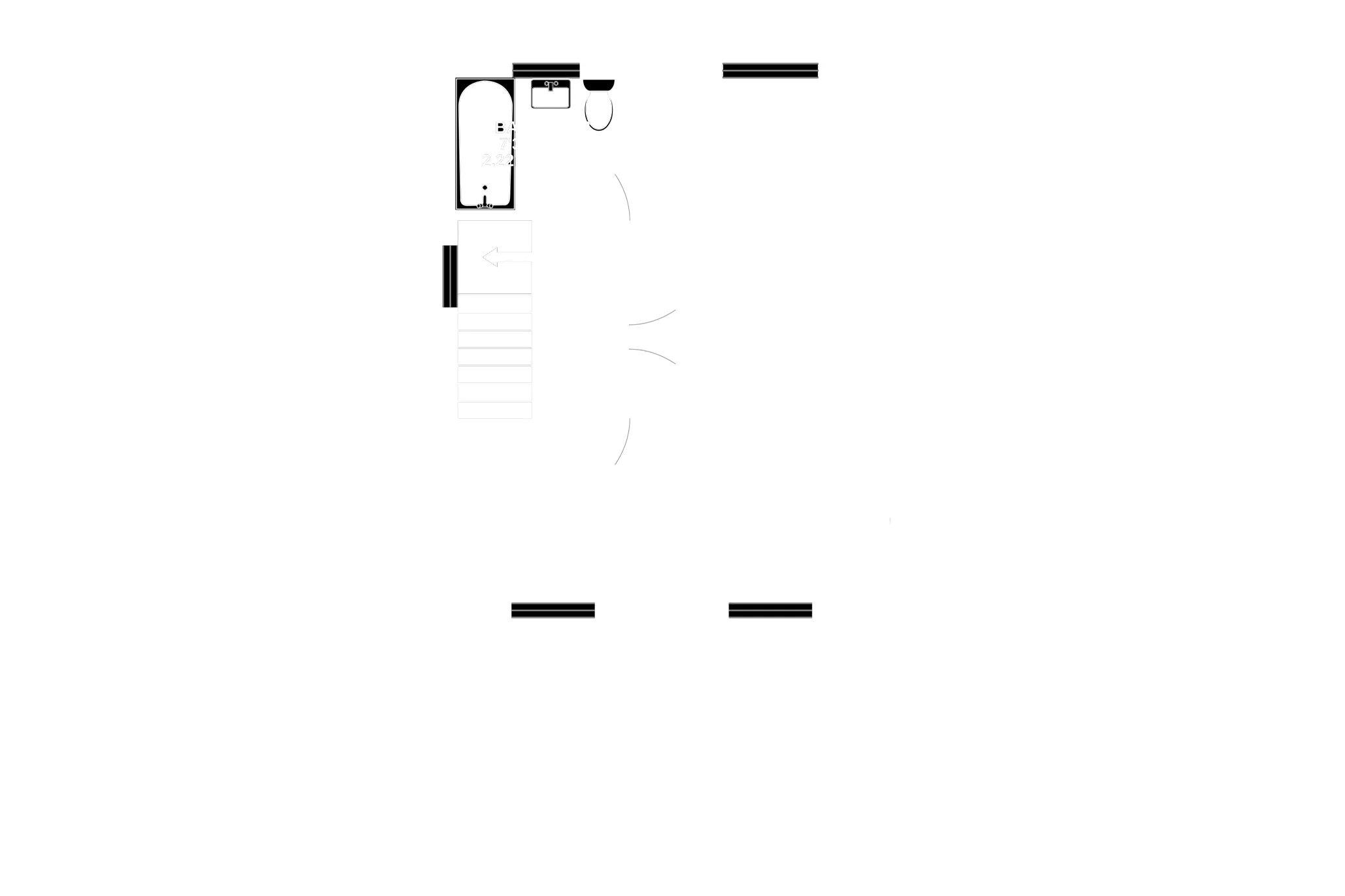 Floorplan - 8 Birchleigh Close, Onchan. - Plan 2 of 2