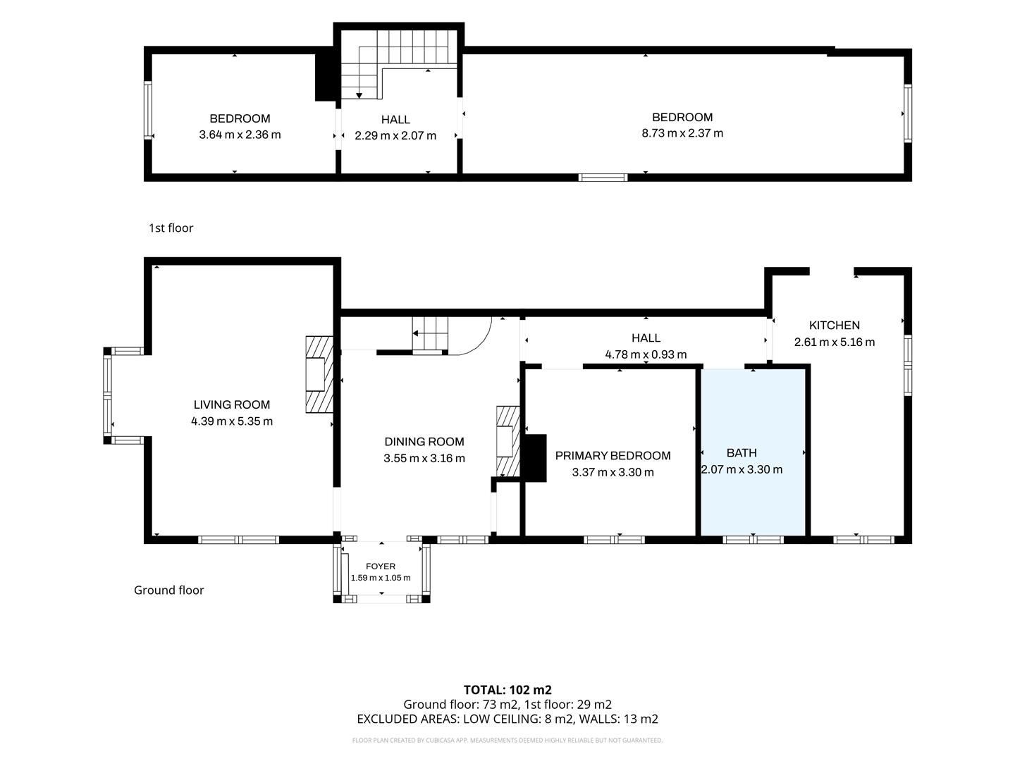 Floorplan - 17 Auburn Road, Onchan.