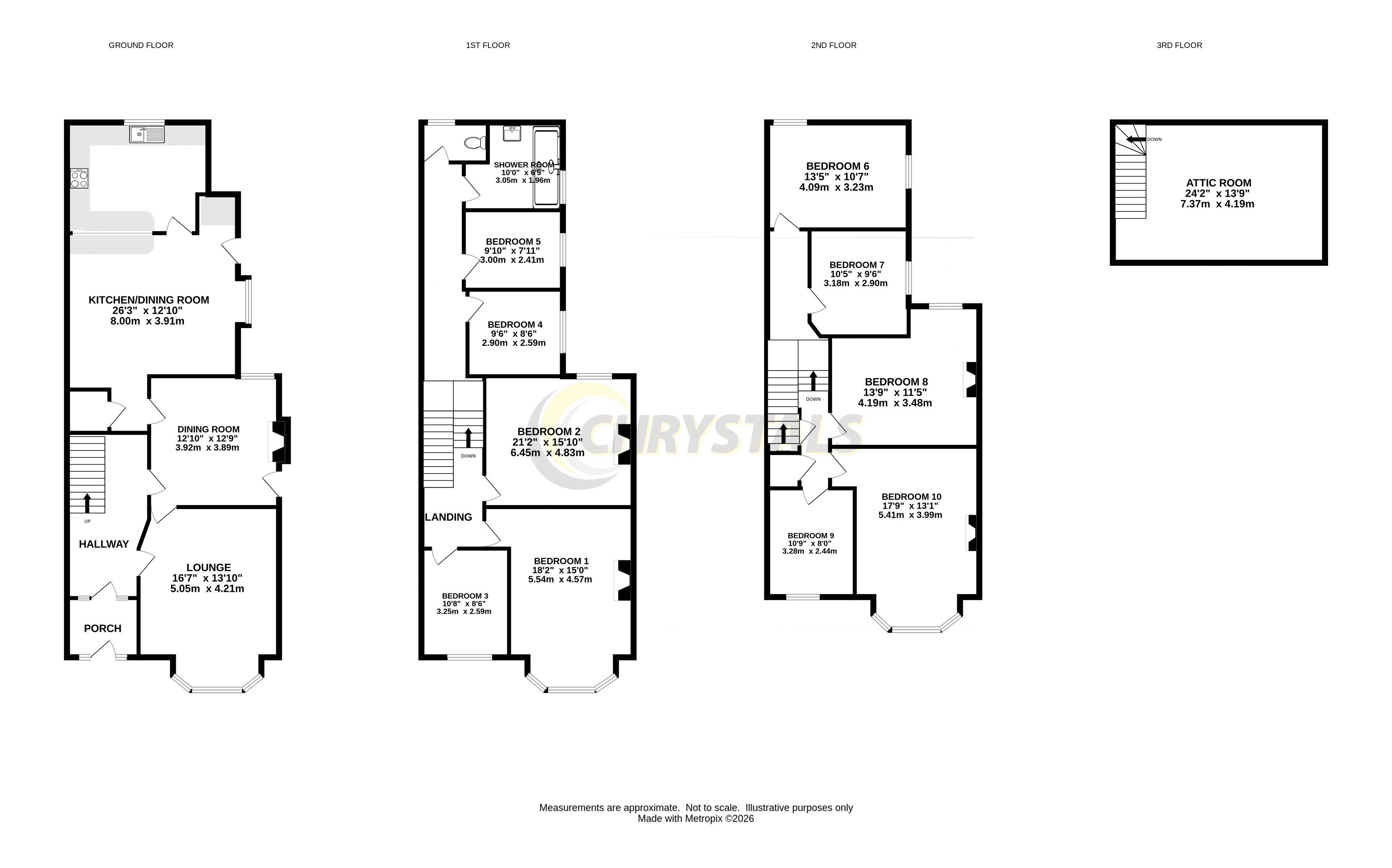 Floorplan — Sefton, Victoria Square, Port Erin IM9 6LD.