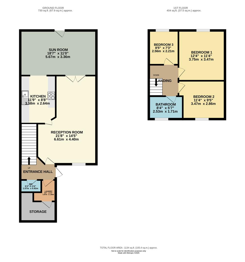 Floorplan - 31 Cedar Walk, Hightonwood Hill, Douglas.