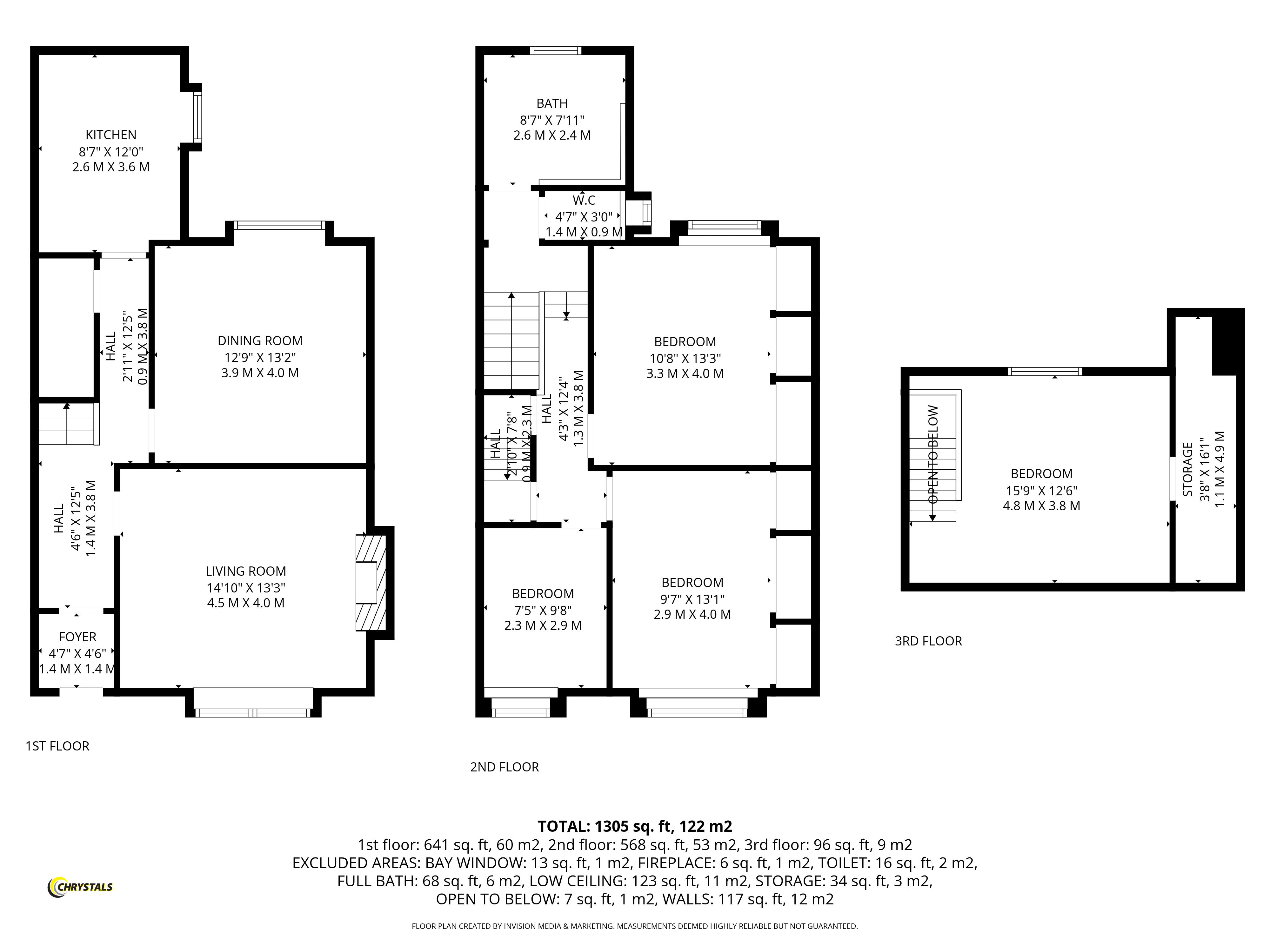 Floorplan — 20 Farrant Street, Douglas IM2 3HG.
