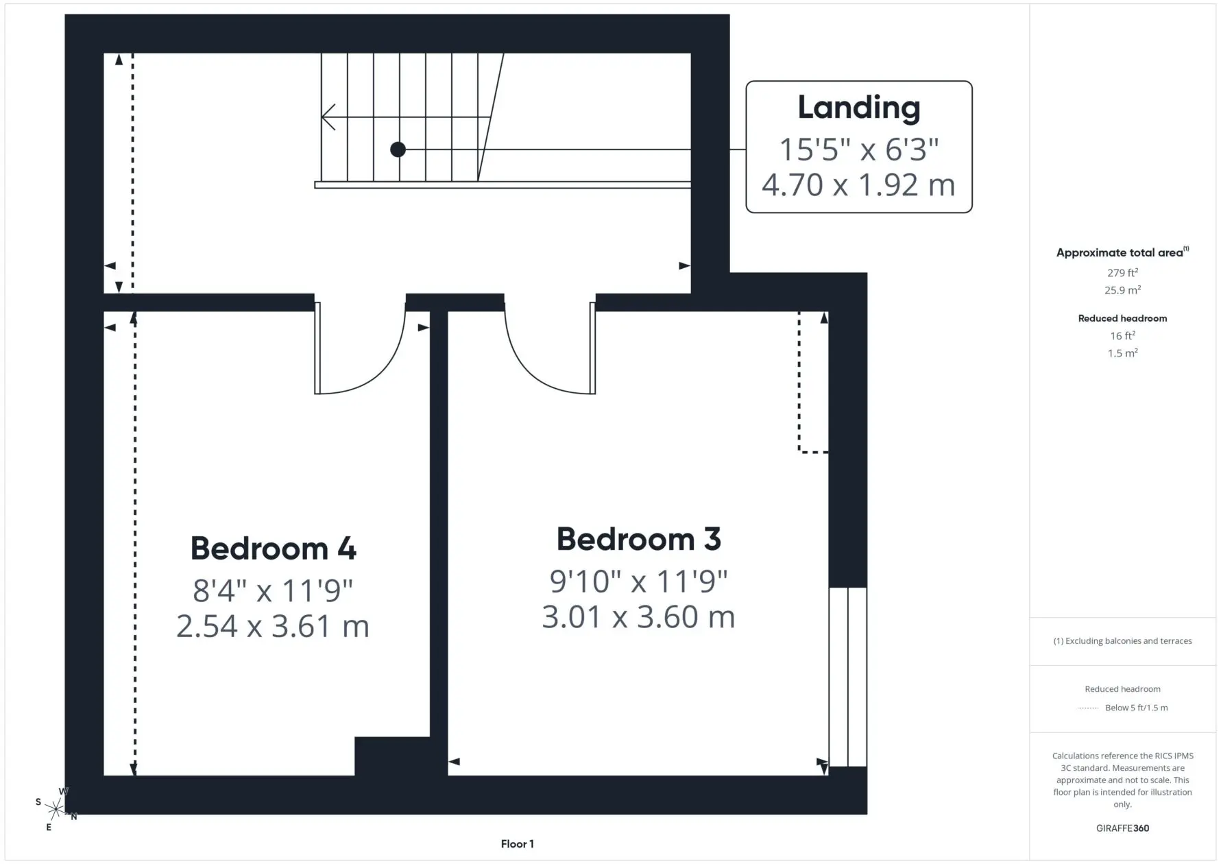 Floorplan — Clybane Bride Road, Ramsey, Isle Of Man, Isle Of Man, IM8 3LB. — Plan 3 of 3