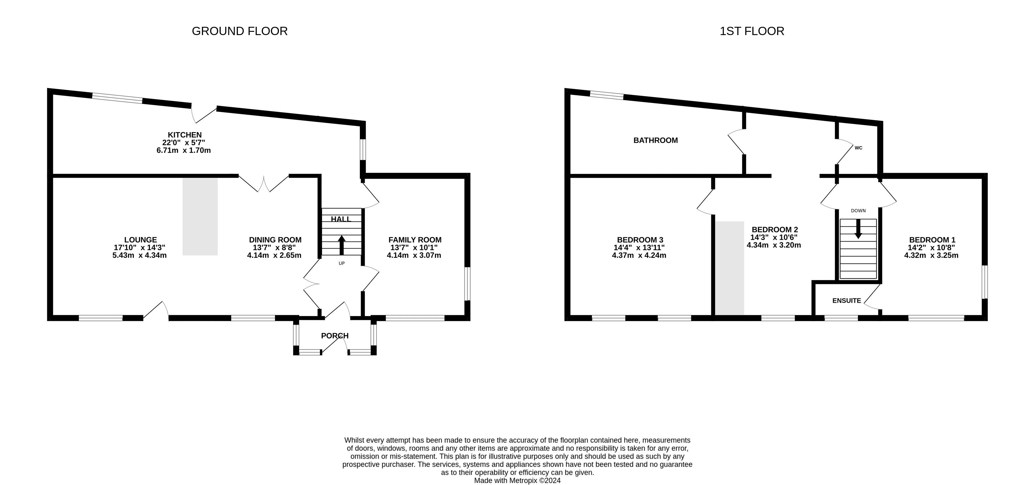 Floorplan — Millcroft, Glen Road, Colby IM9 4NY.