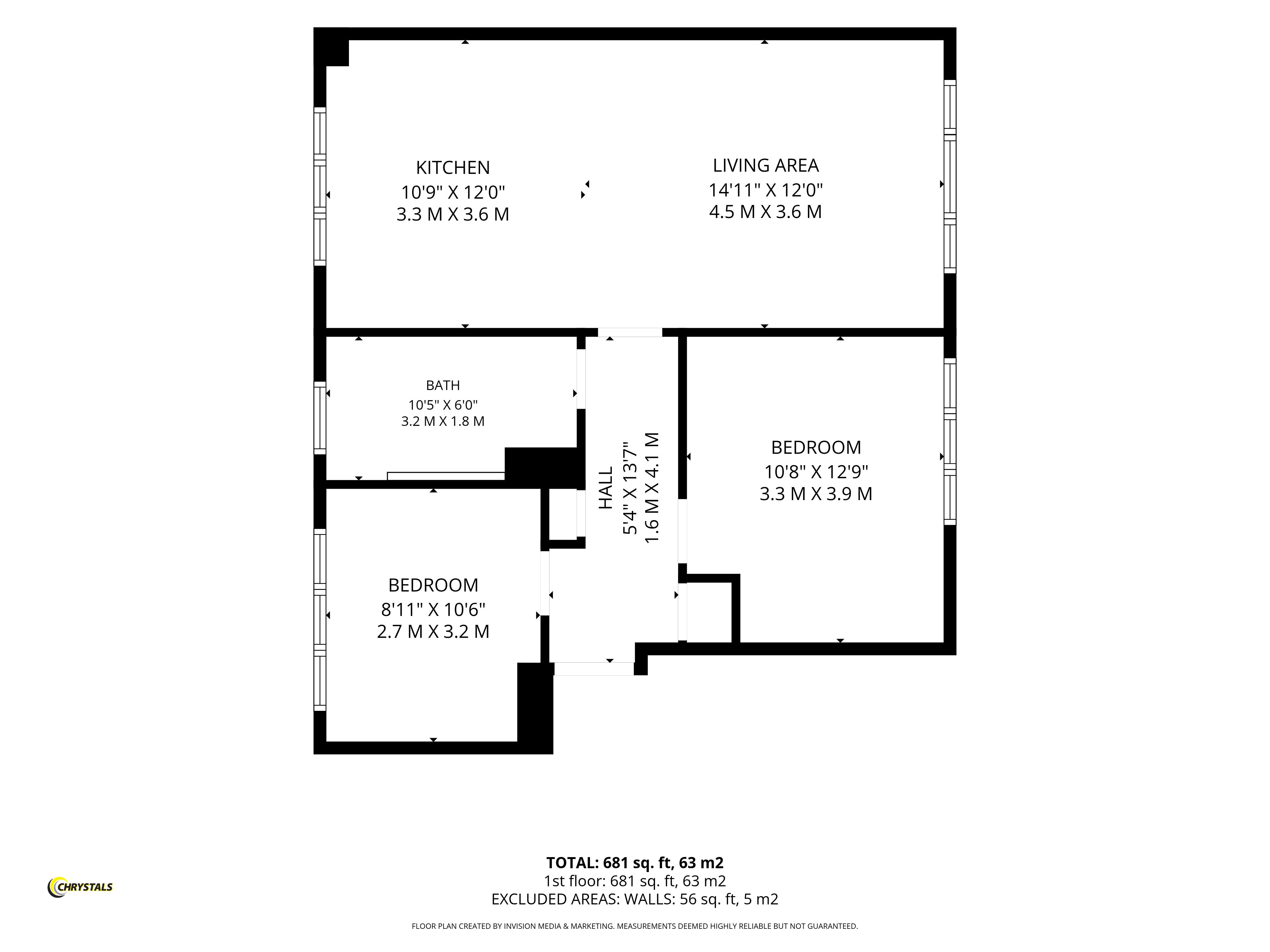 Floorplan — 10 Cronk Lheanag Ballawattleworth, Peel IM5 1XA.