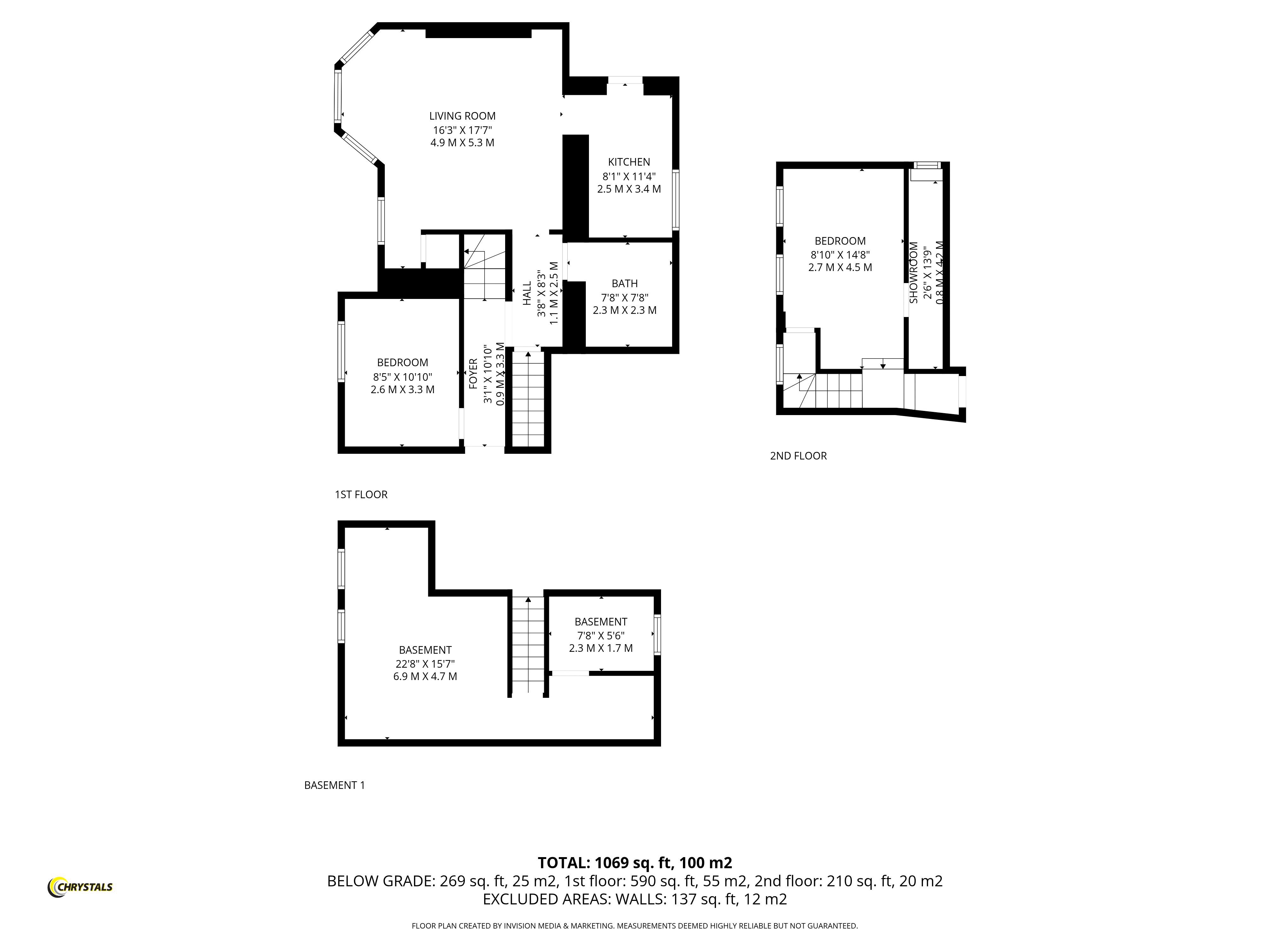 Floorplan — Flat 2, 8 Raphael Road, Douglas IM1 3EH.