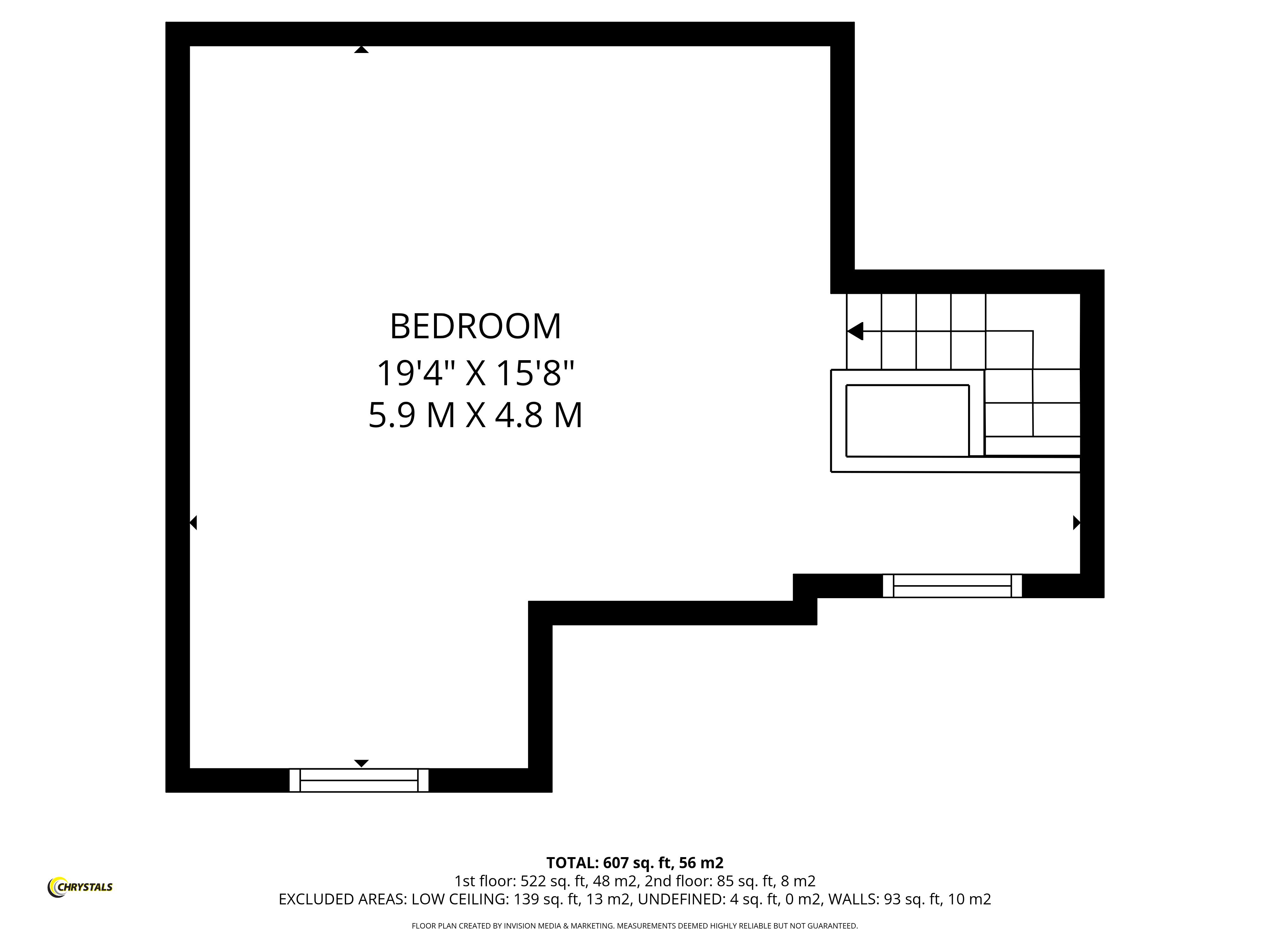 Floorplan — Flat 3, 11 Windsor Road, Douglas IM1 3LD. — Plan 2 of 2