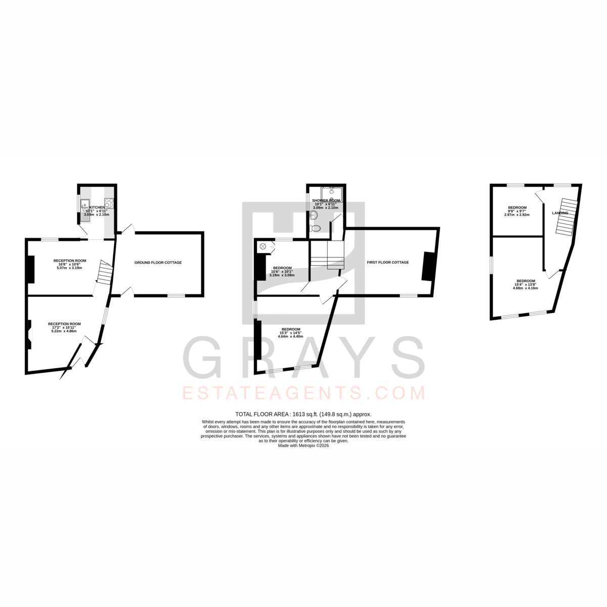 Floorplan — Church Lane, Isle Of Man, IM5 1, Peel.