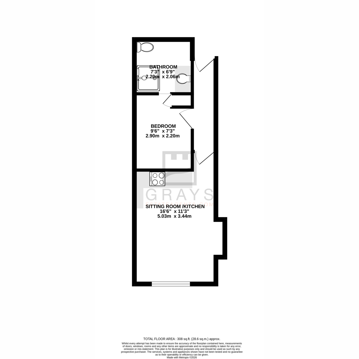 Floorplan — St. Pauls Square, Isle Of Man, IM8 1.