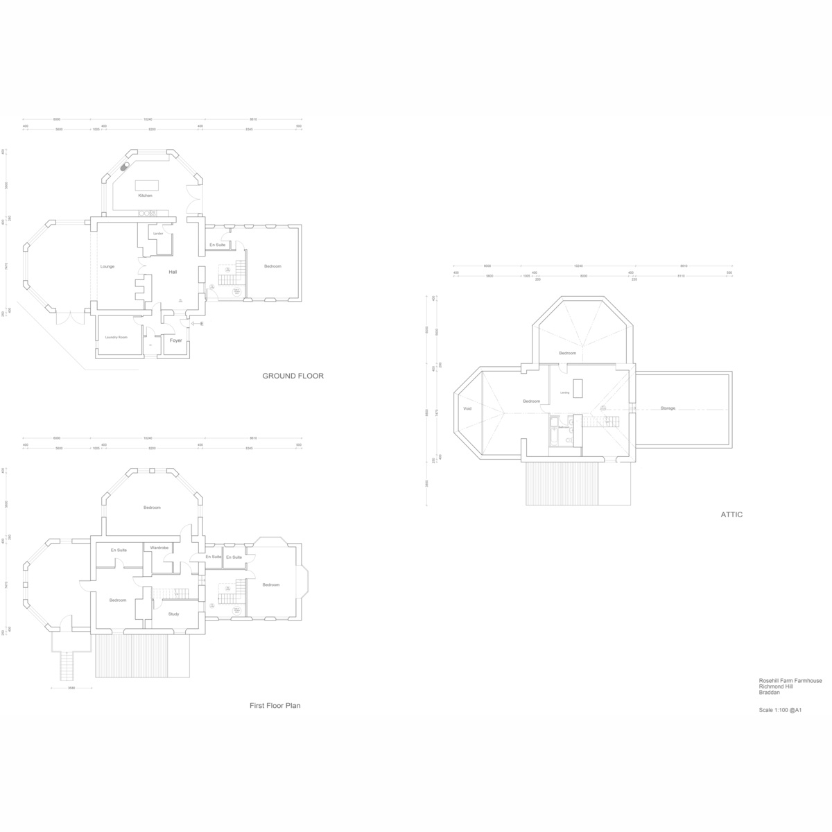 Floorplan — Richmond Hill, Douglas, Isle Of Man, IM4 1.