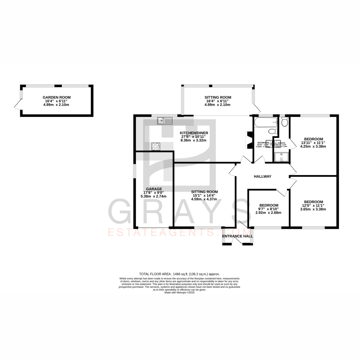Floorplan — High View Road, Isle Of Man, IM2 5, Douglas.