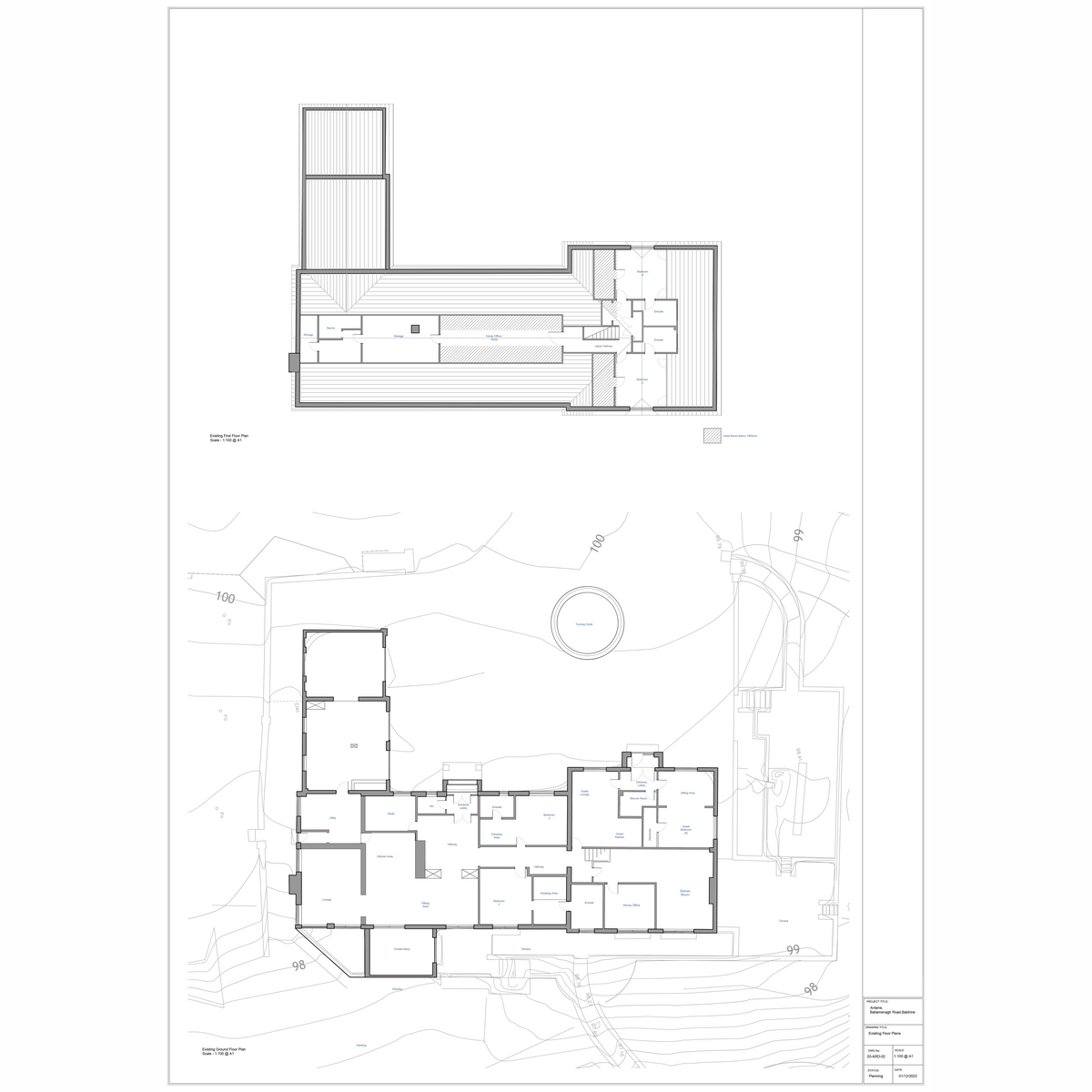 Floorplan — Ballamenagh Road, Isle Of Man, IM4 6, Onchan.