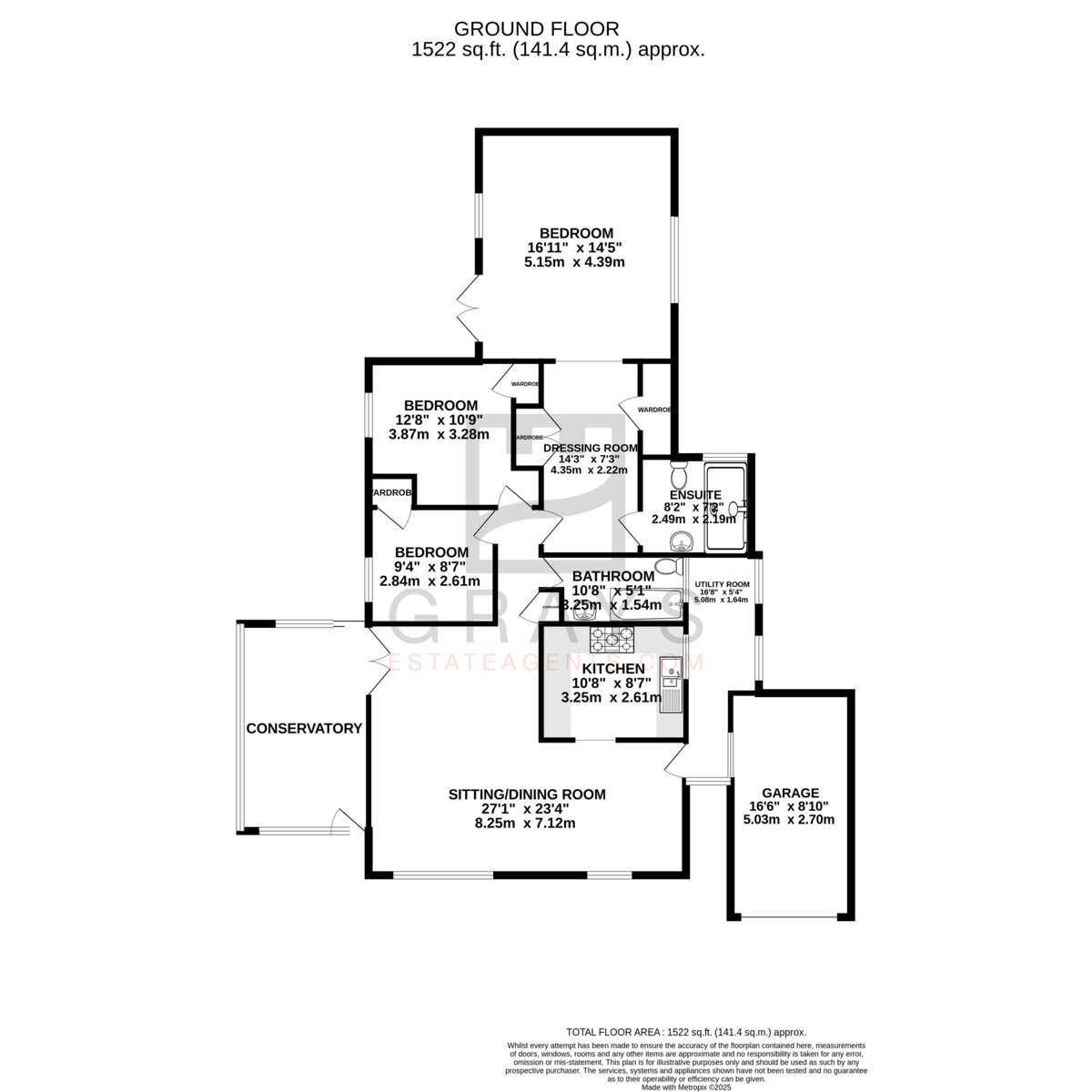 Floorplan — Birch Hill Avenue, Isle Of Man, IM3 4.