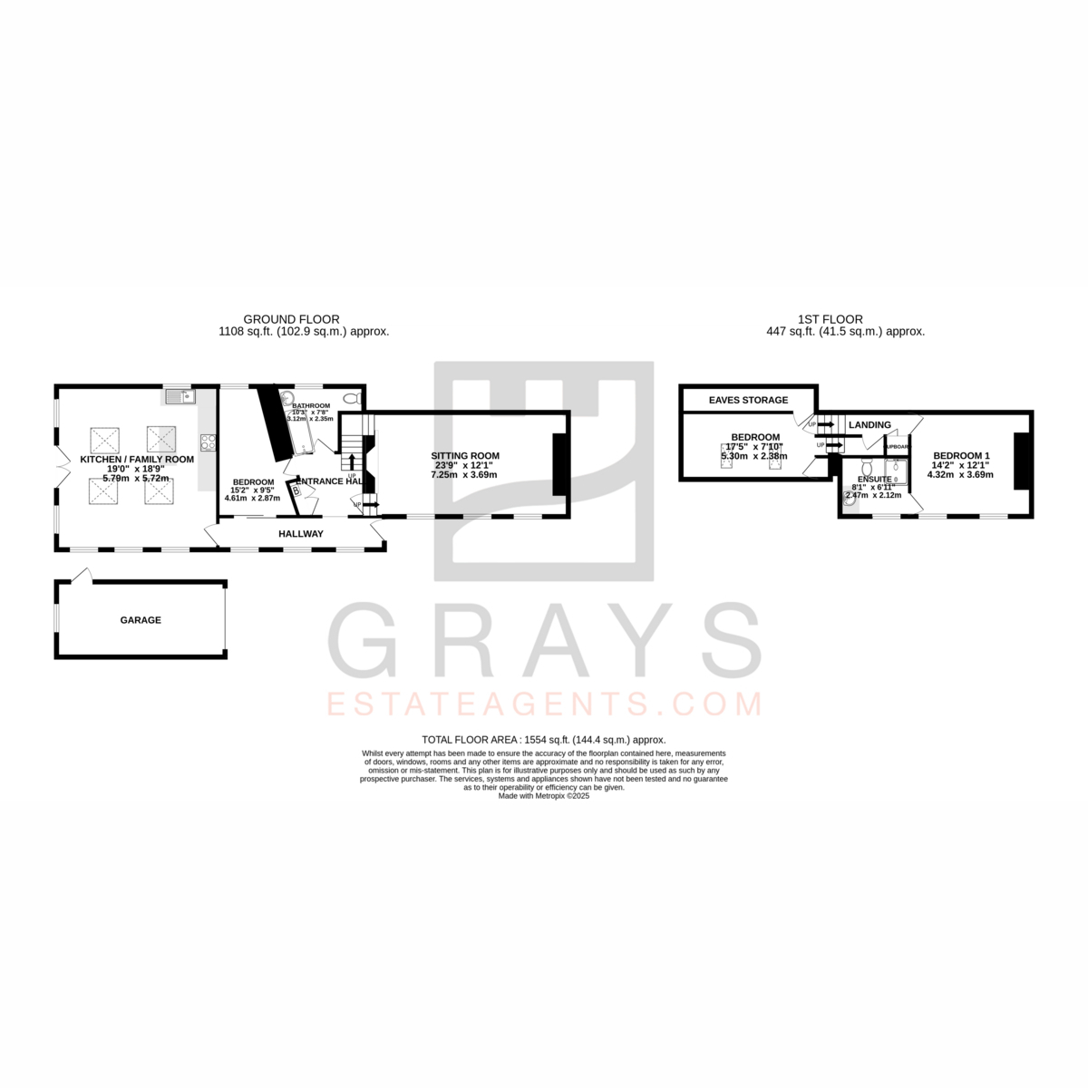 Floorplan — Lhergydhoo, Isle Of Man, IM5 2, Peel.