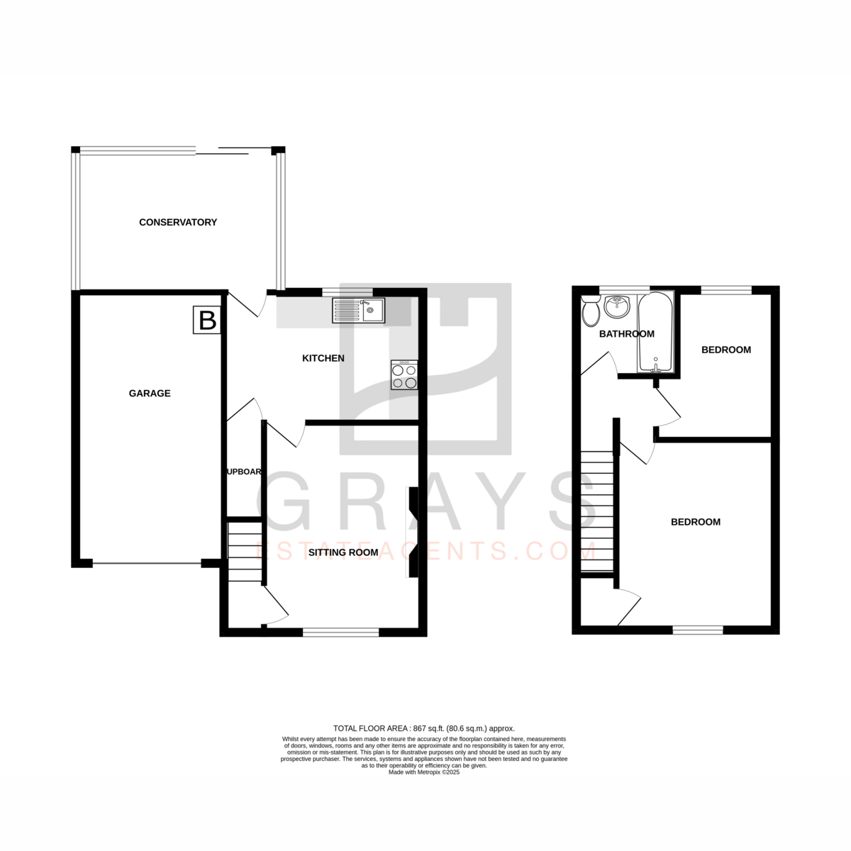 Floorplan — Cronk Avenue, Isle Of Man, IM3 3.