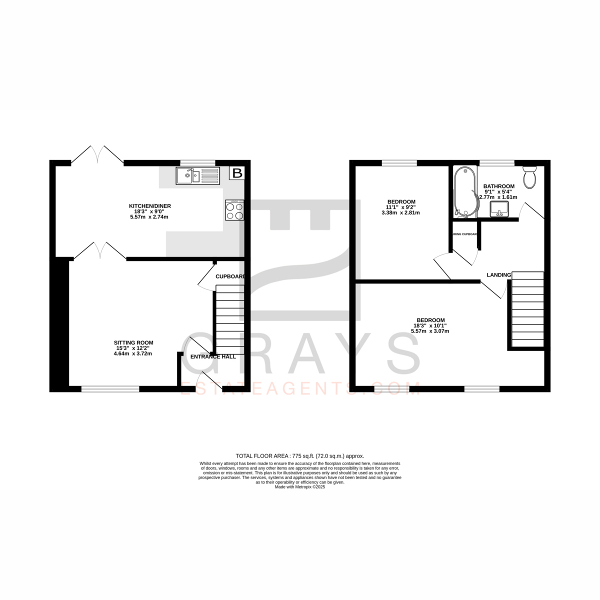 Floorplan — Lakeside Road, Isle Of Man, IM2 7, Onchan.