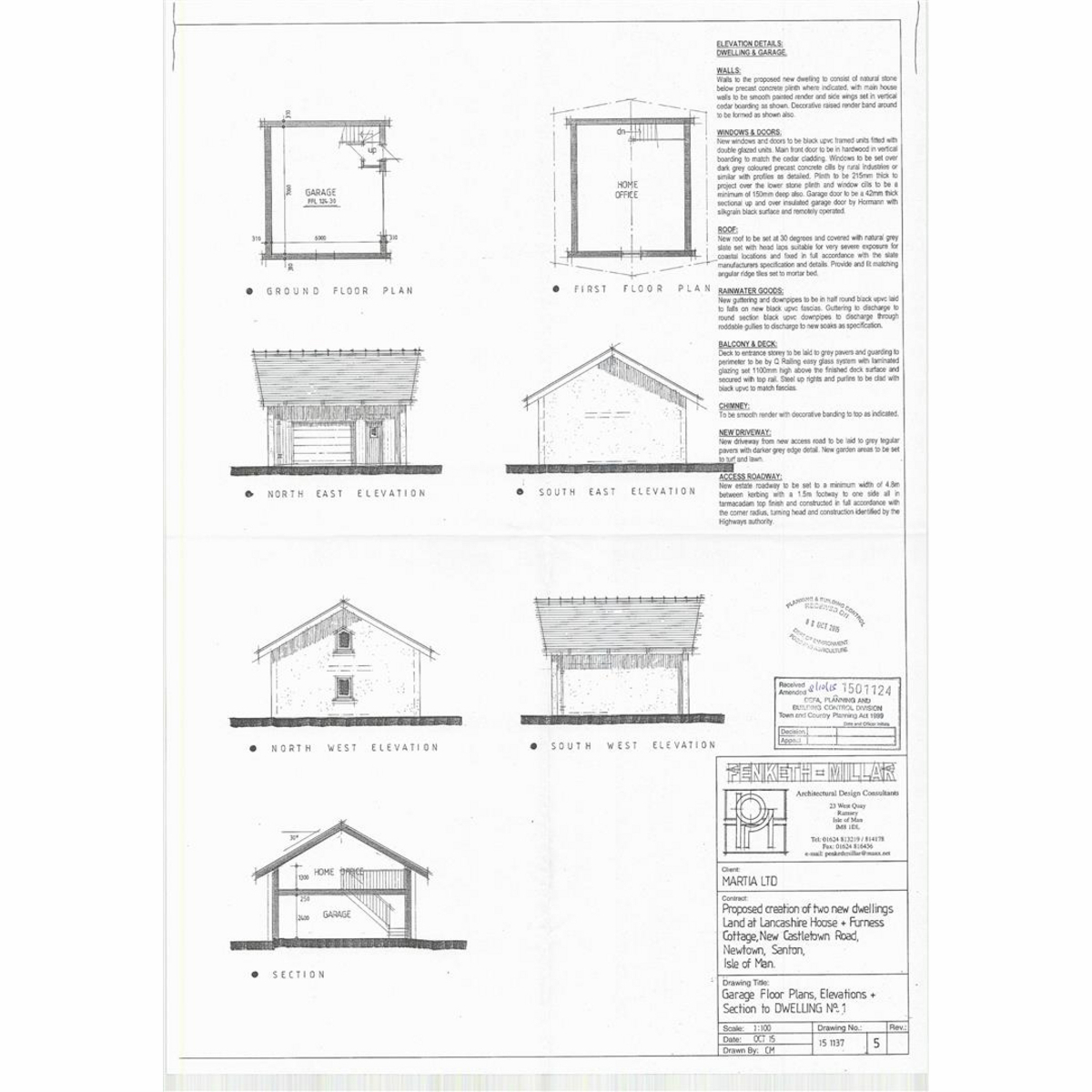Floorplan — Main Road, Isle Of Man, IM4 1, Santon. — Plan 2 of 2