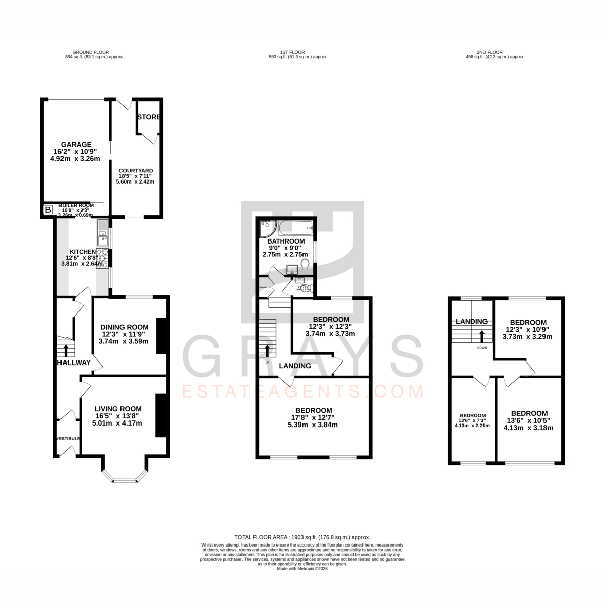 Floorplan — Derby Road, Isle Of Man, IM2 3, Douglas.