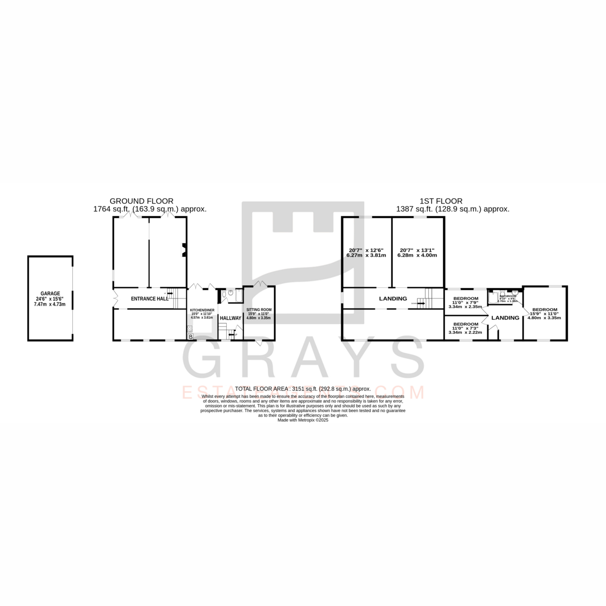 Floorplan — Bayrauyr Road, St Marks, Isle Of Man, IM9 3, Santon.