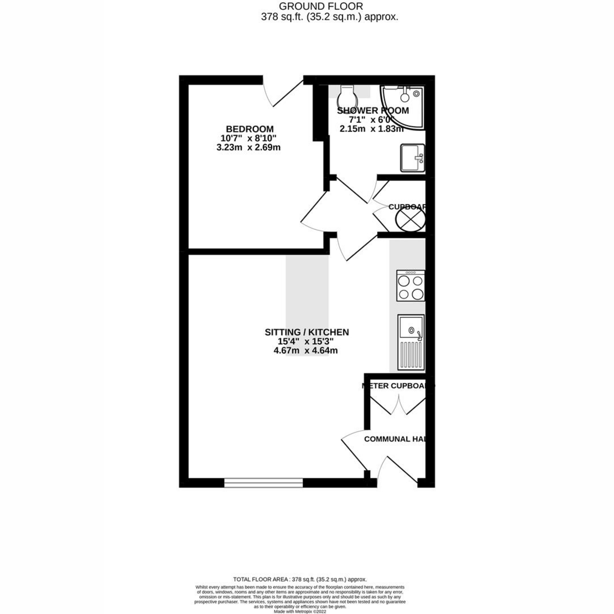 Floorplan — Market Street, Isle Of Man, IM5 1, Peel.