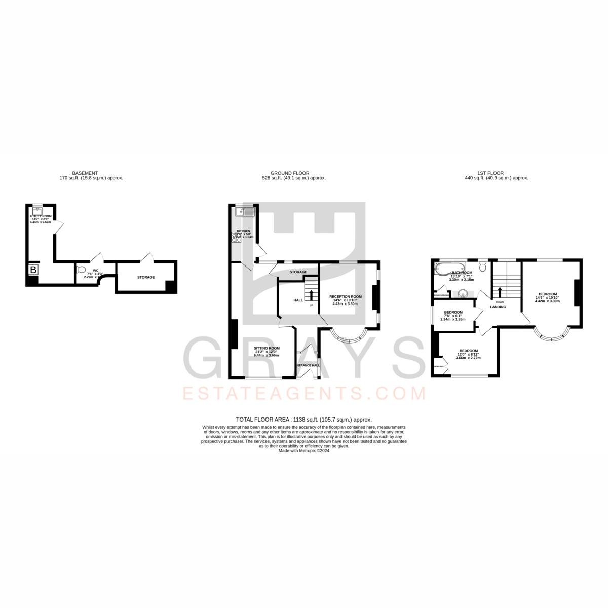 Floorplan — Whitebridge Road, Isle Of Man, IM3 4, Onchan.